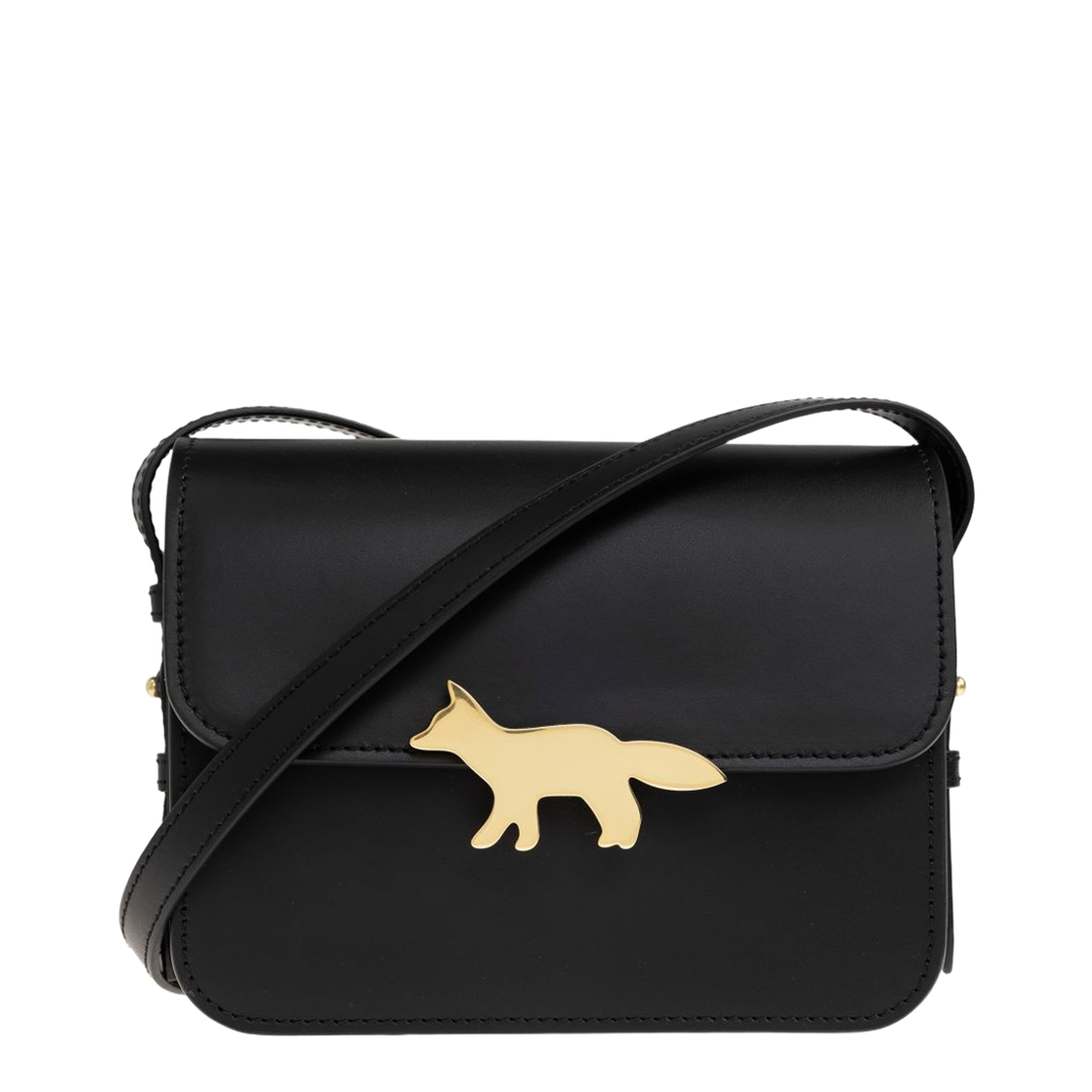 Edie Bag One Size Leather Crossbody - Black - Image 1