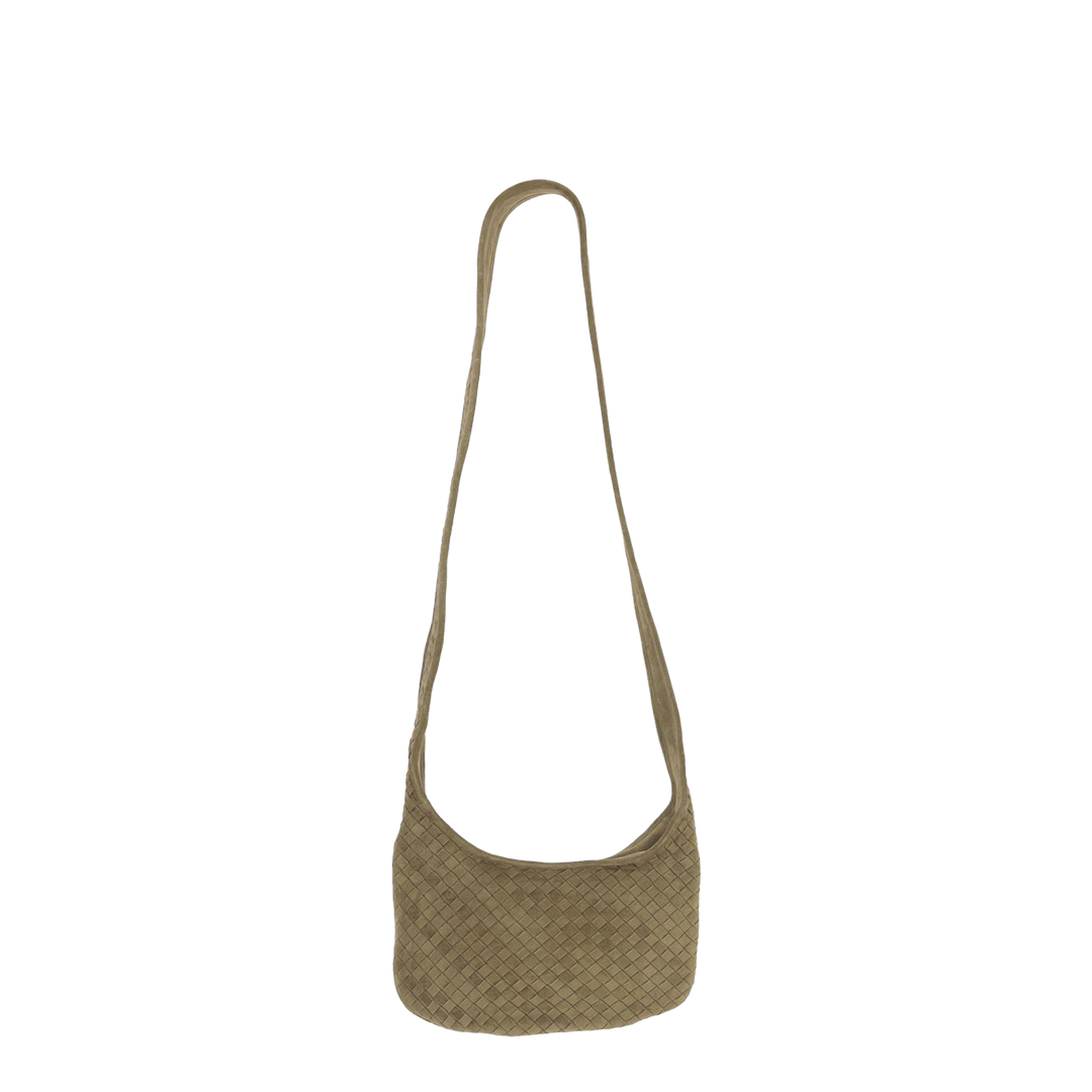 Veneto Small Crossbody Bag Leather Mud - Image 3