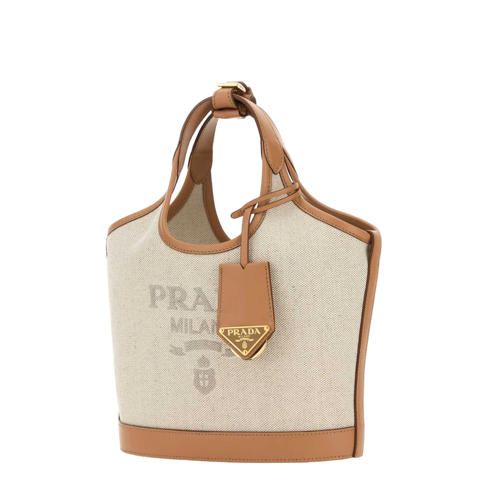 Sand Canvas Handbag - Image 2