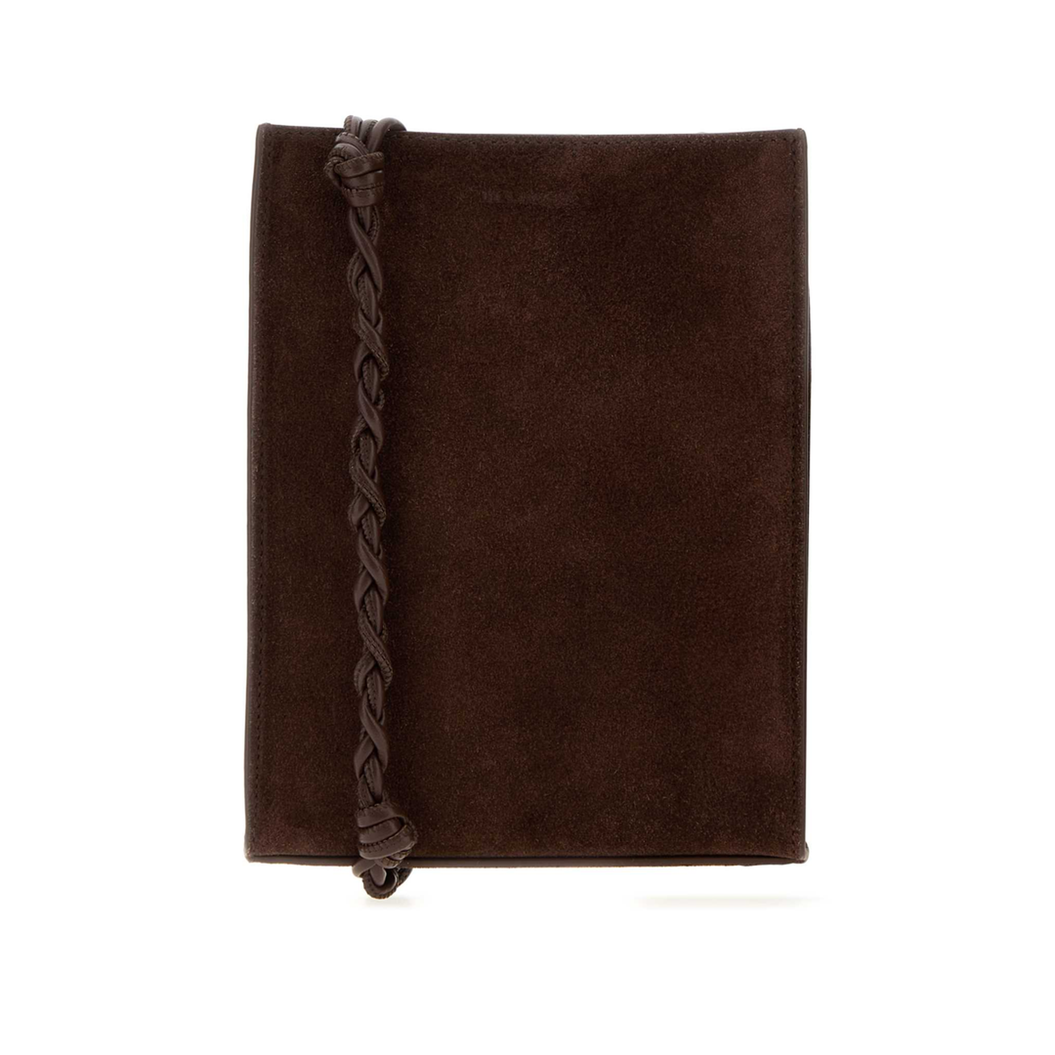 Brown Suede Small Tangle Shoulder Bag - Image 1