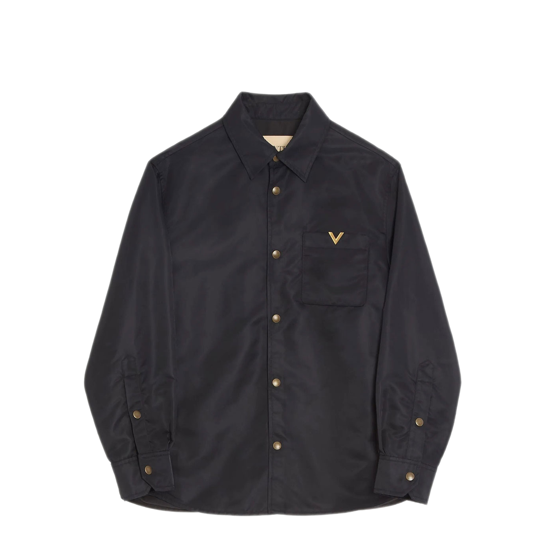 Nylon Shirt Jacket With Vgold - Image 1