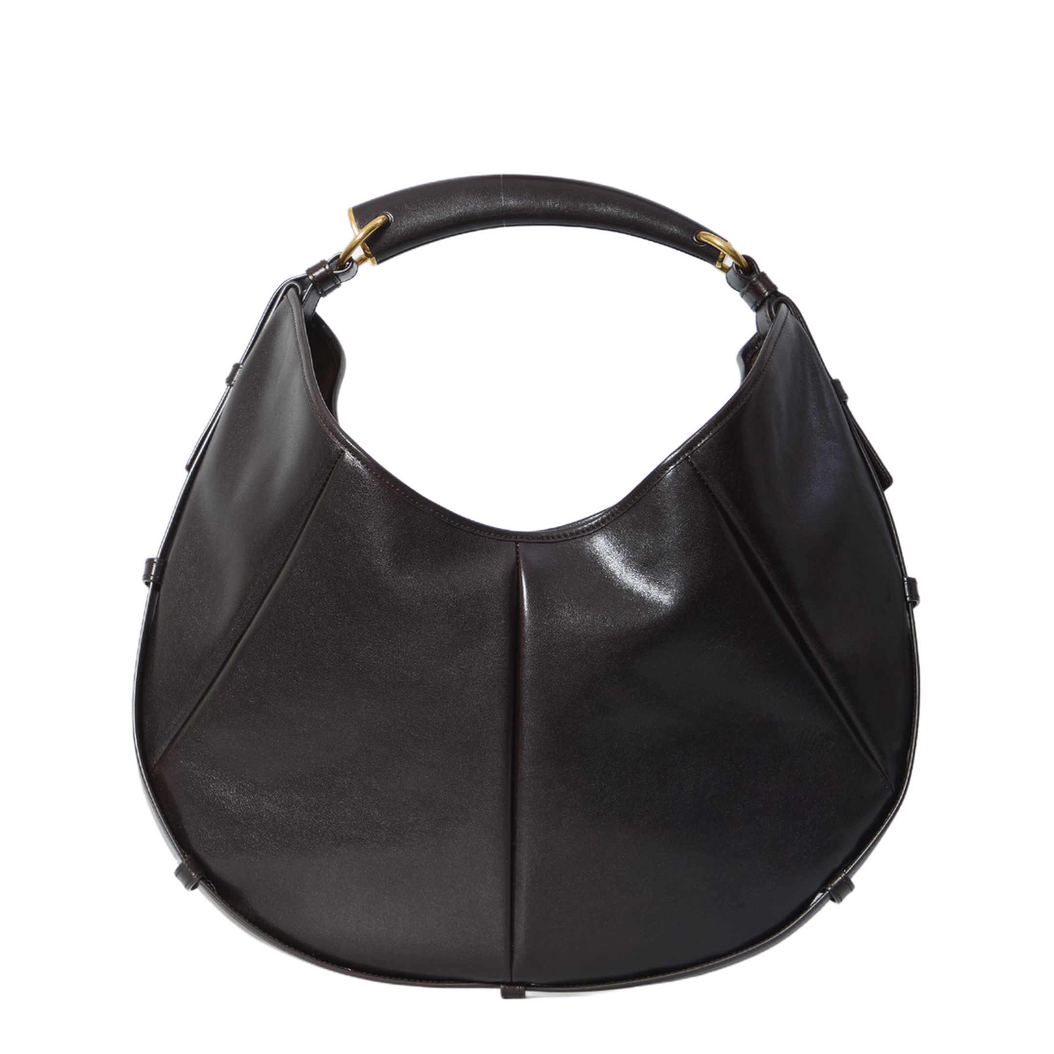 Mombasa Medium Calfskin Shoulder Bag - Santal - Image 1