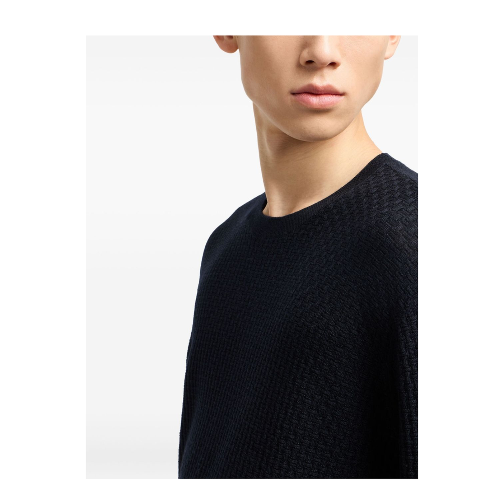 Wool Crewneck Jumper - Image 4