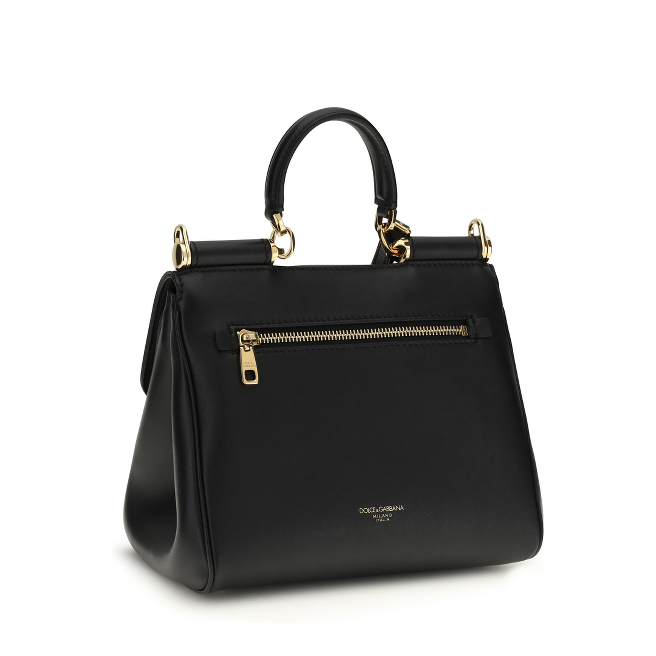 My Sicily Small Calfskin Handbag - Beige - Image 3