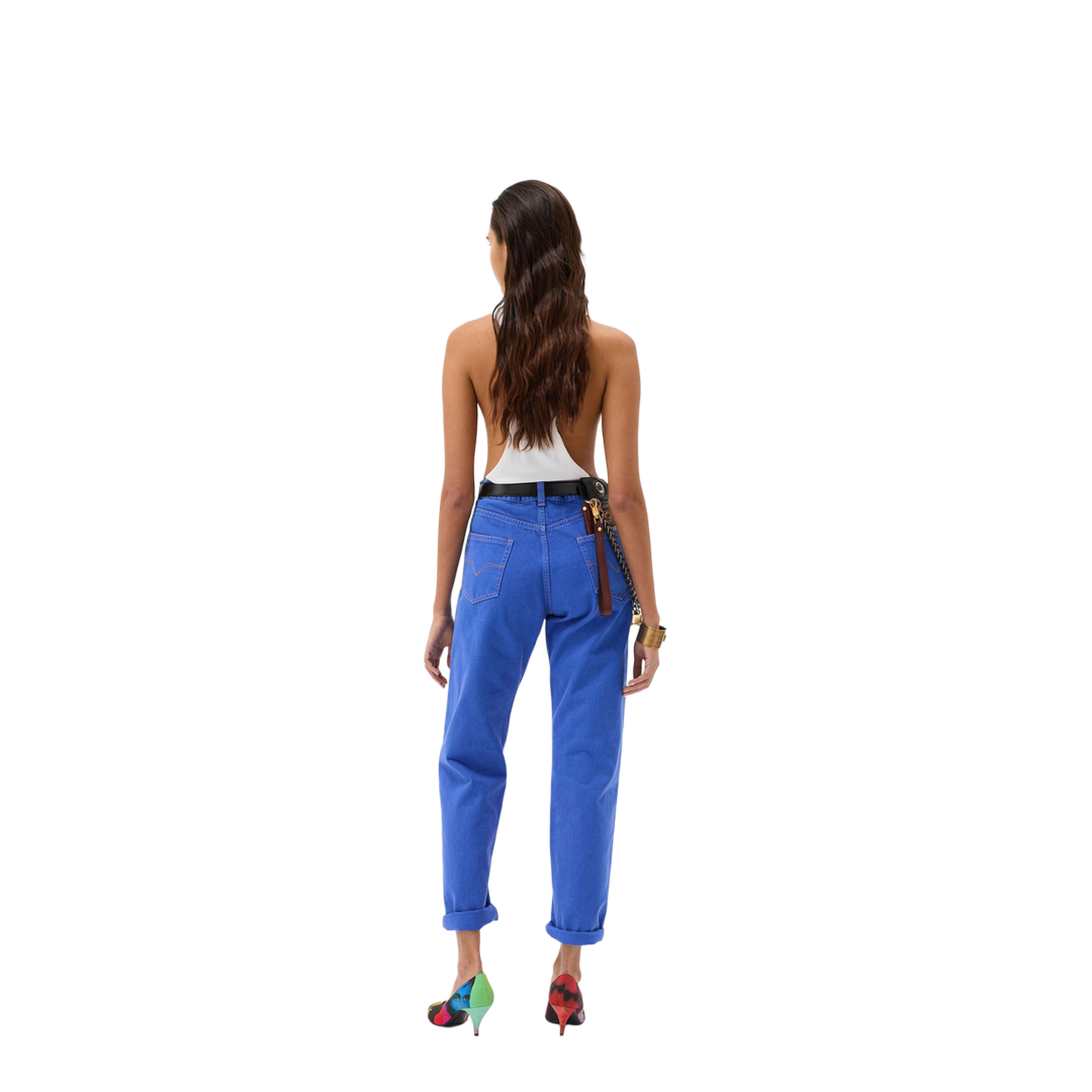 Regular Waist Colored Denim Jeans - Image 3