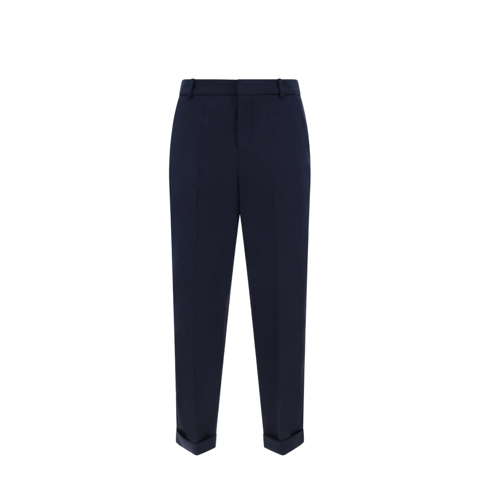 Pleated Wool Trousers - Image 1