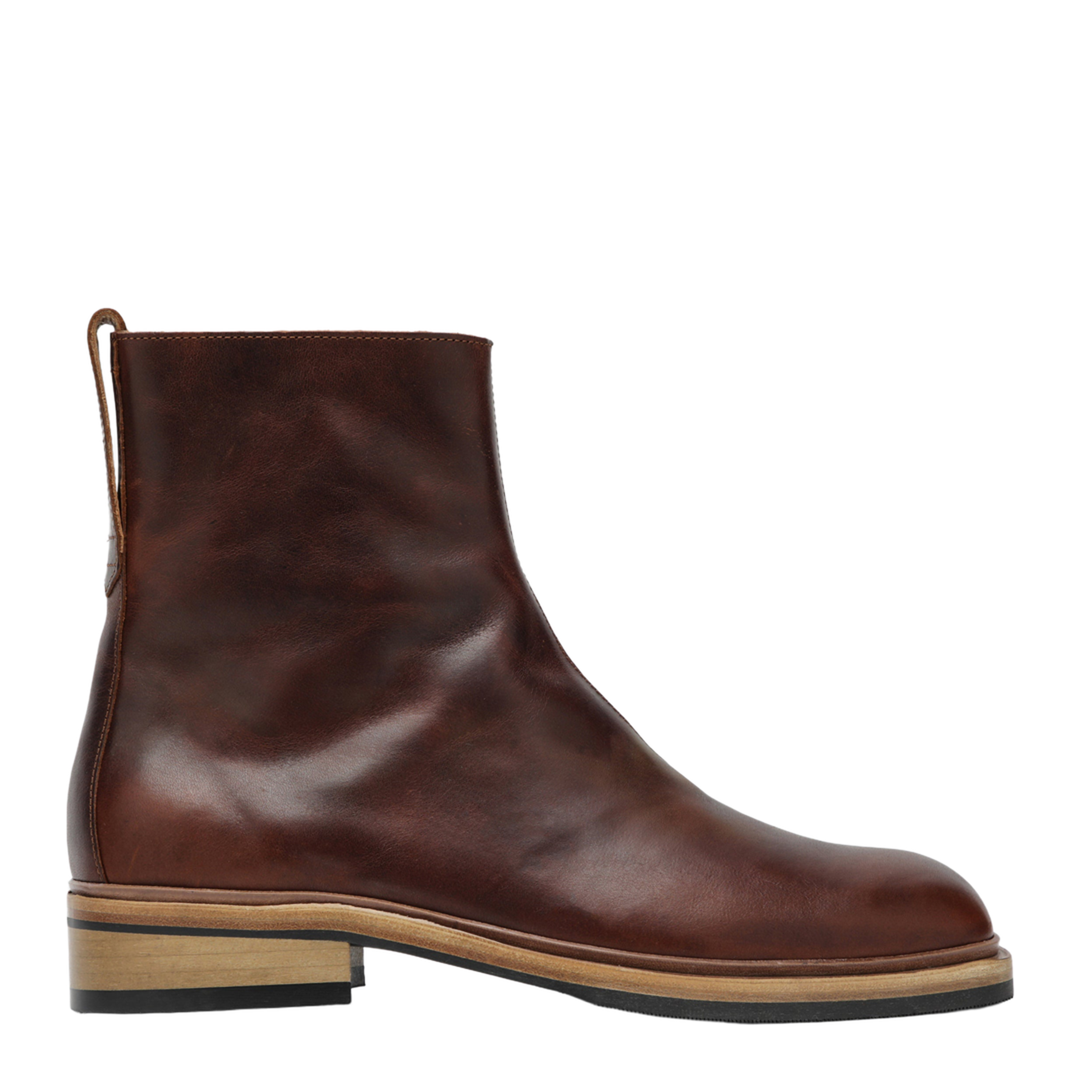 Daimono Boots in Whisky-Colored Calfskin - Image 1