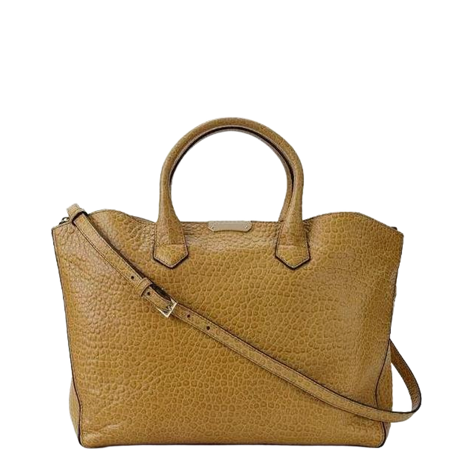 Crocodile Embossed Tote Bag - Image 1