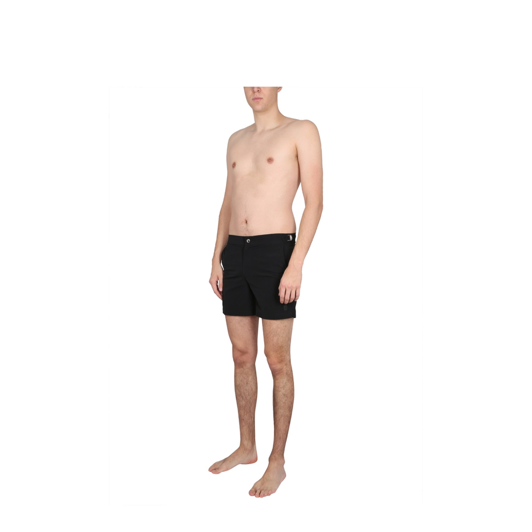 Skull Printed Swim Shorts - Image 2