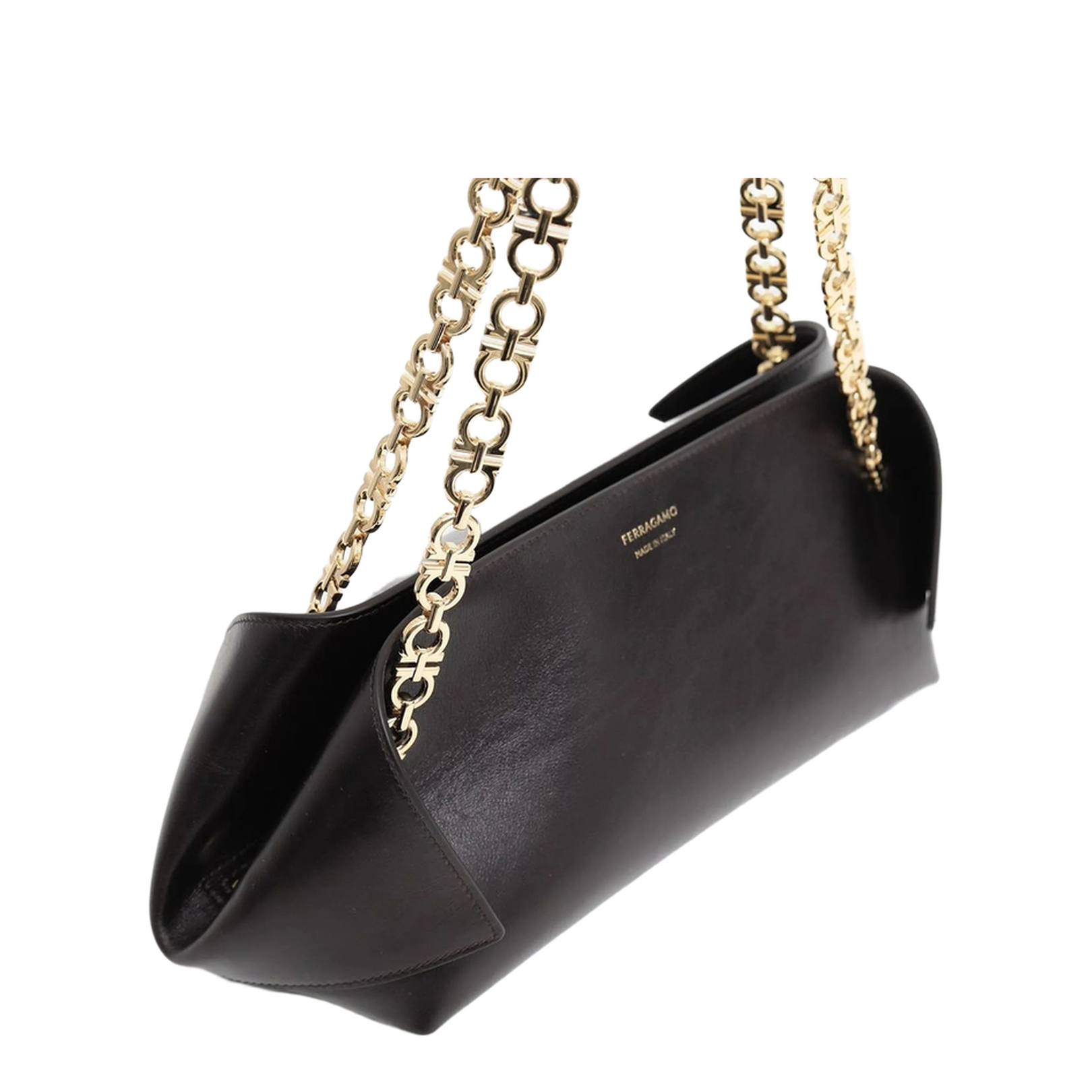 Folded Edge Design Zipper Bag - Image 3