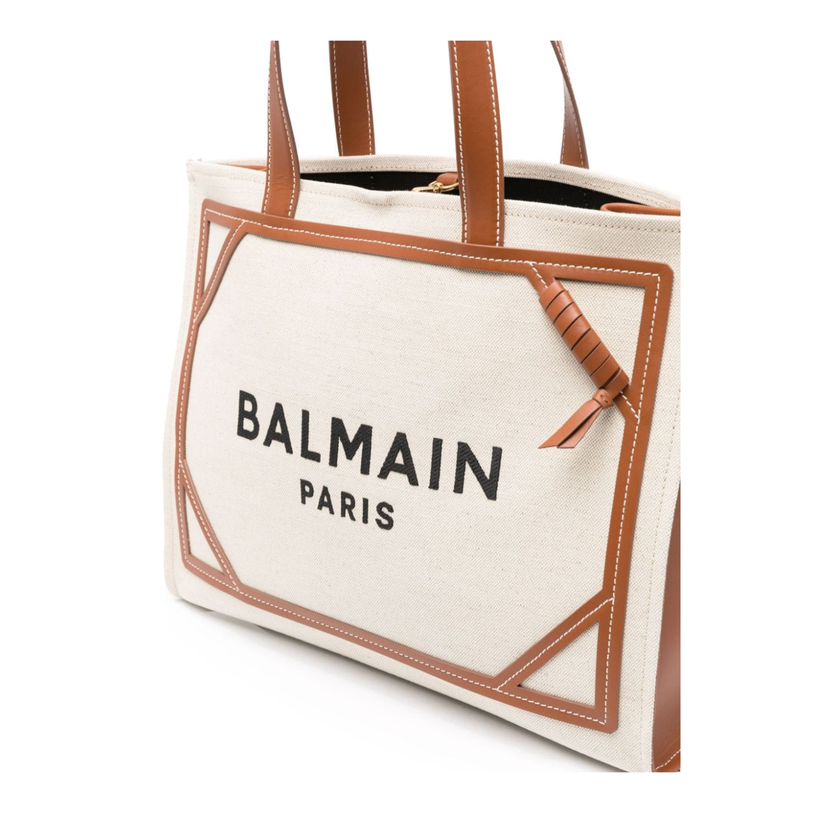 Chic Beige Shopping Bag - Image 5