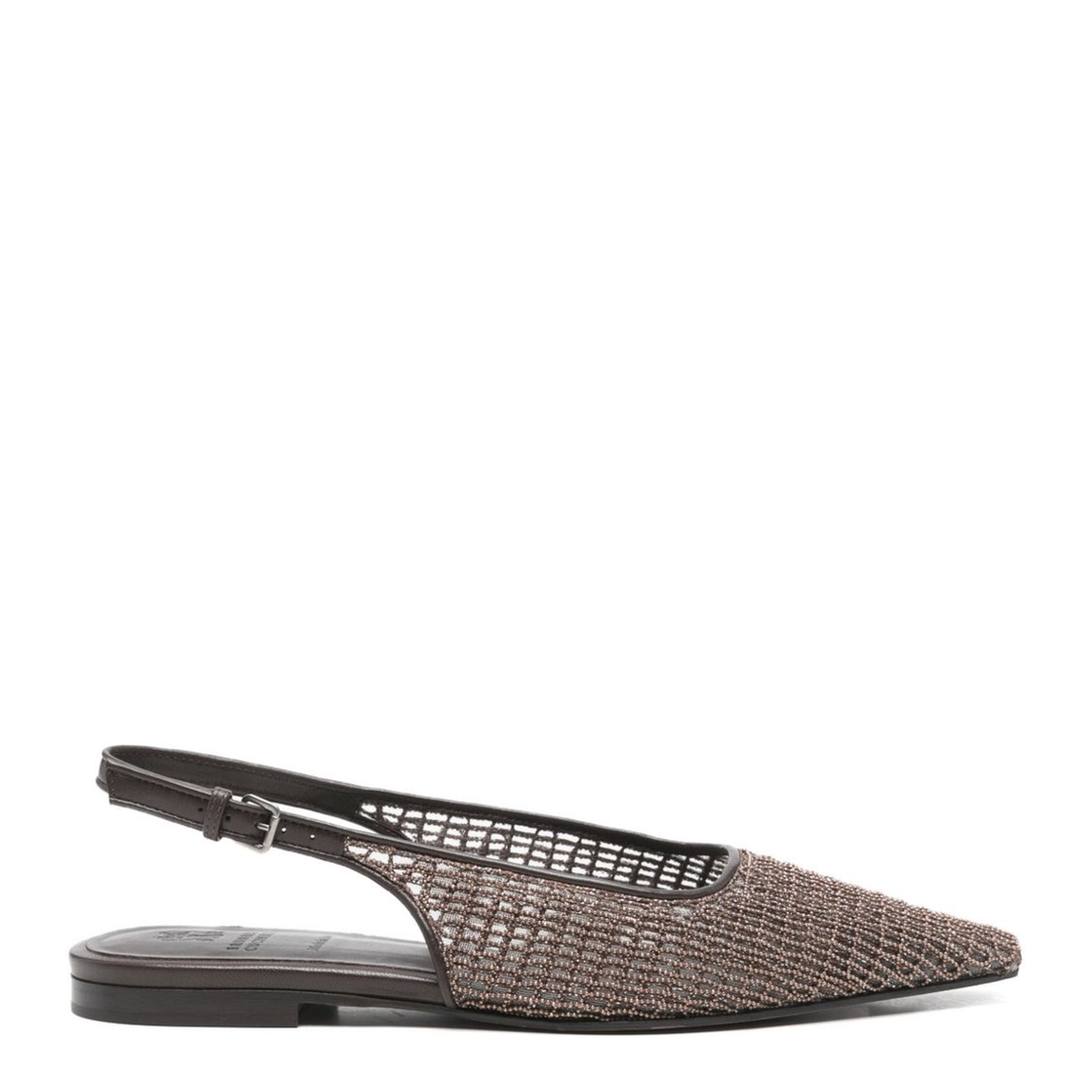 Flat Shoes Brown - Image 1