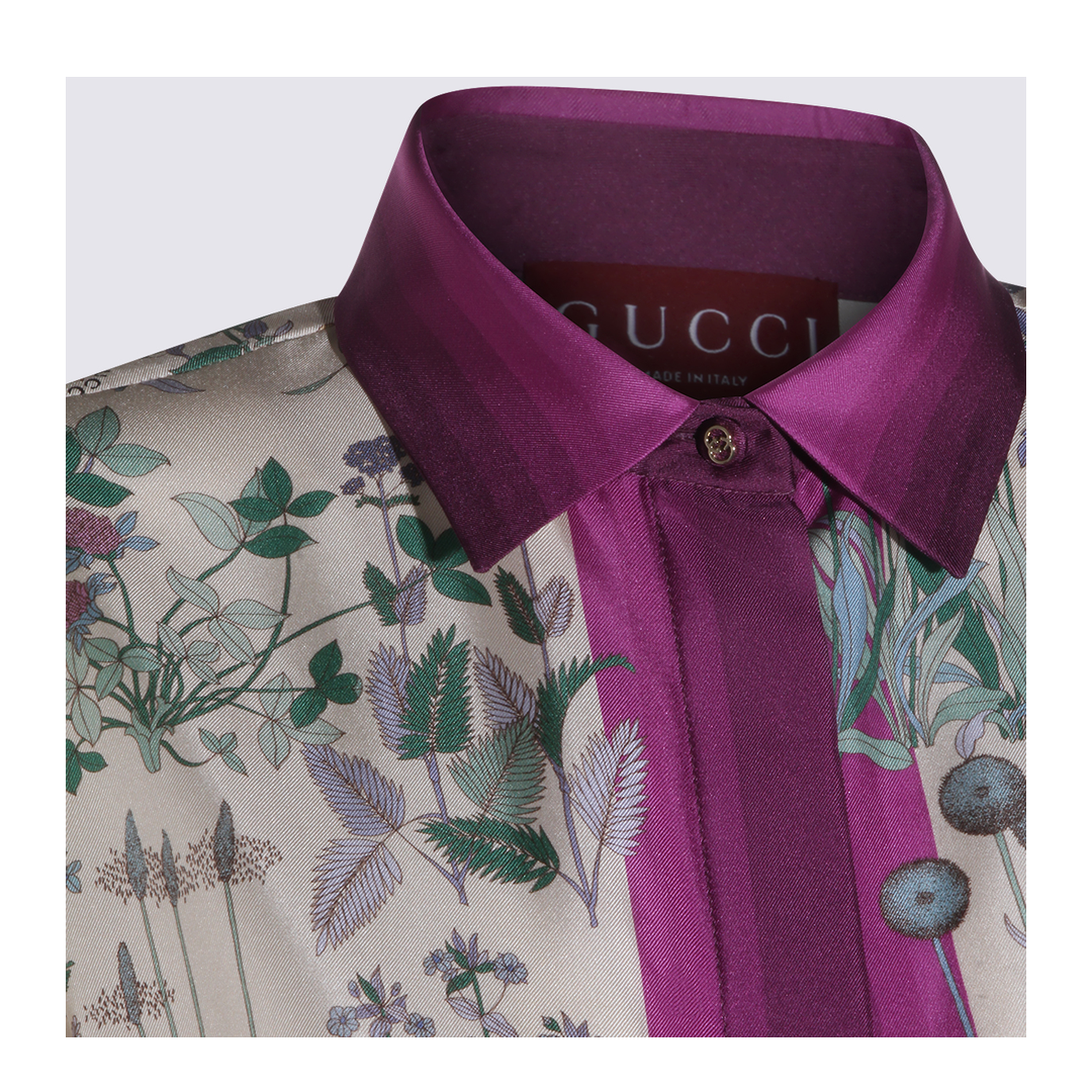 Printed Silk Twill Shirt - Image 6