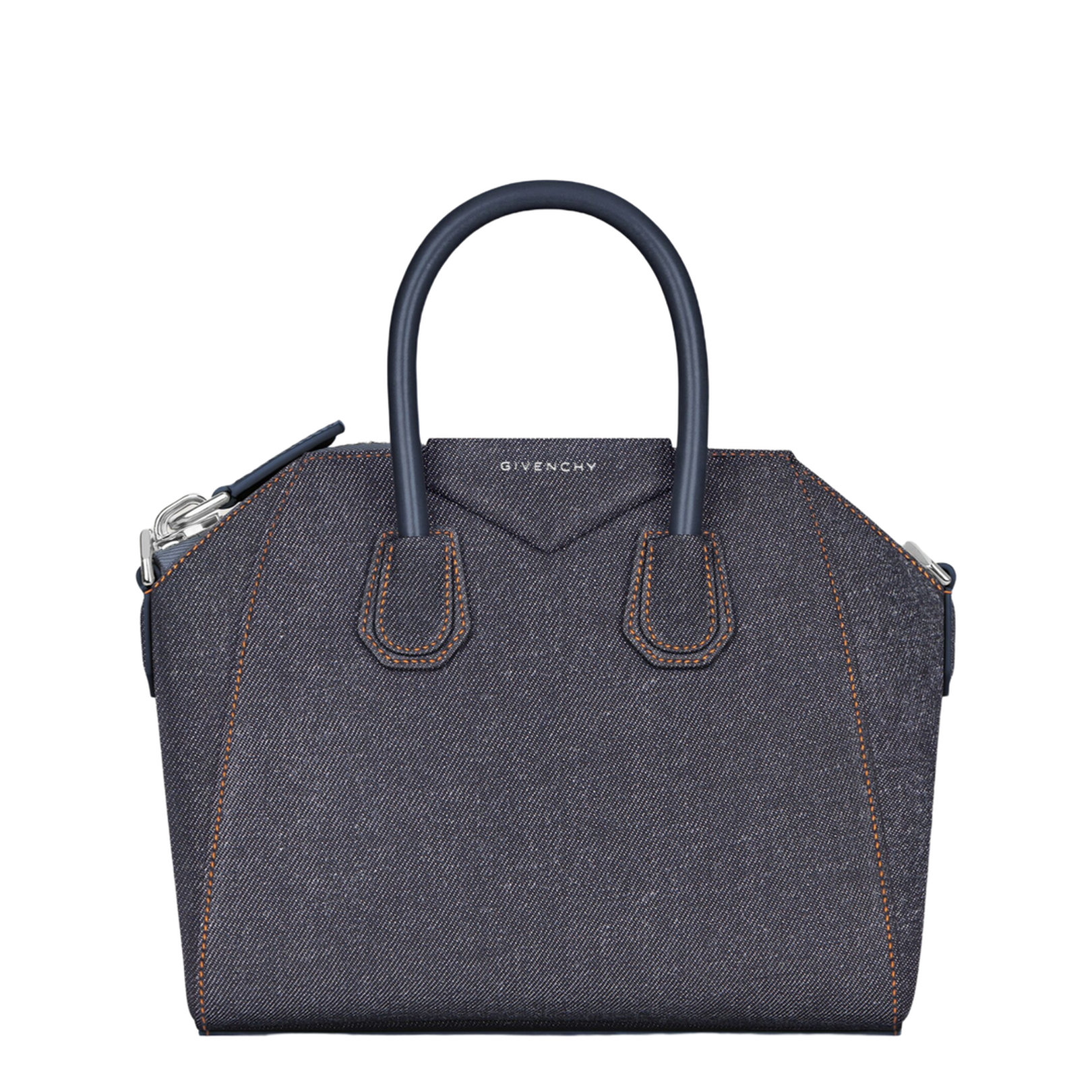 Mini Antigona Bag in Denim - Image 1