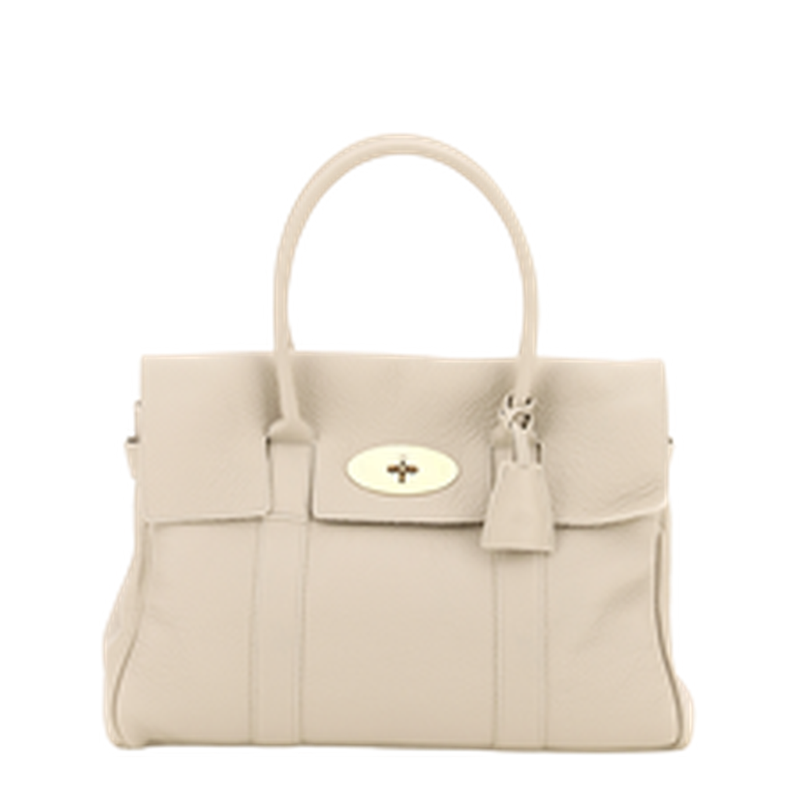 Borse A Mano Hand Bag Leather Cream - Image 5