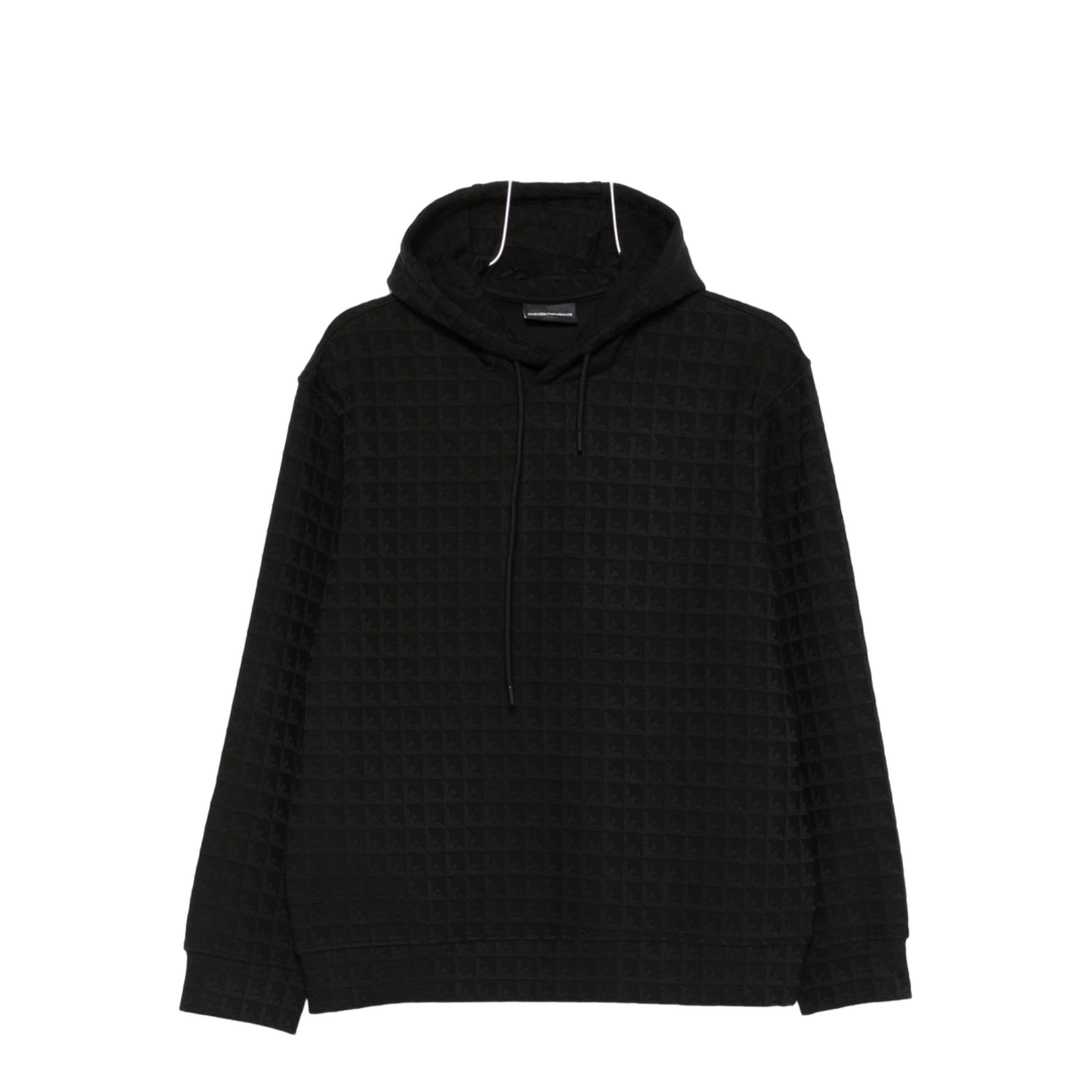 Lyocell-blend Jacquard Jersey Hooded Sweatshirt - Image 1
