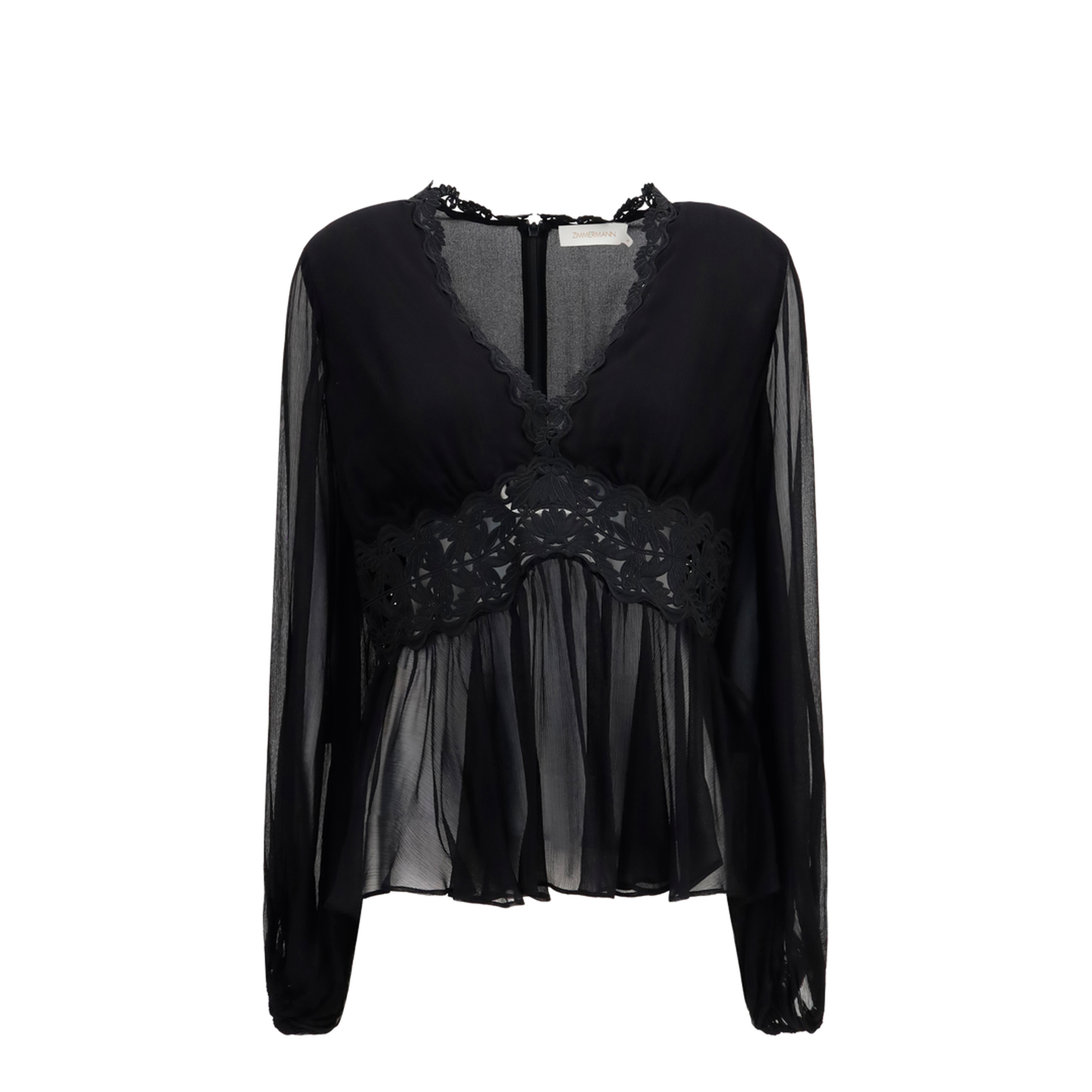 Luna Peplum Blouse - Image 1