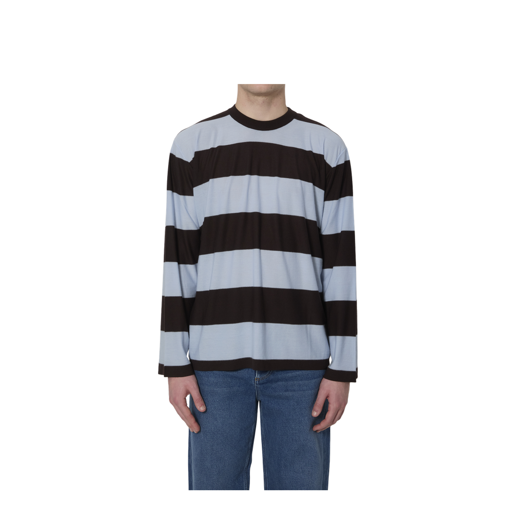 Striped Cashmere Sweater - Image 1