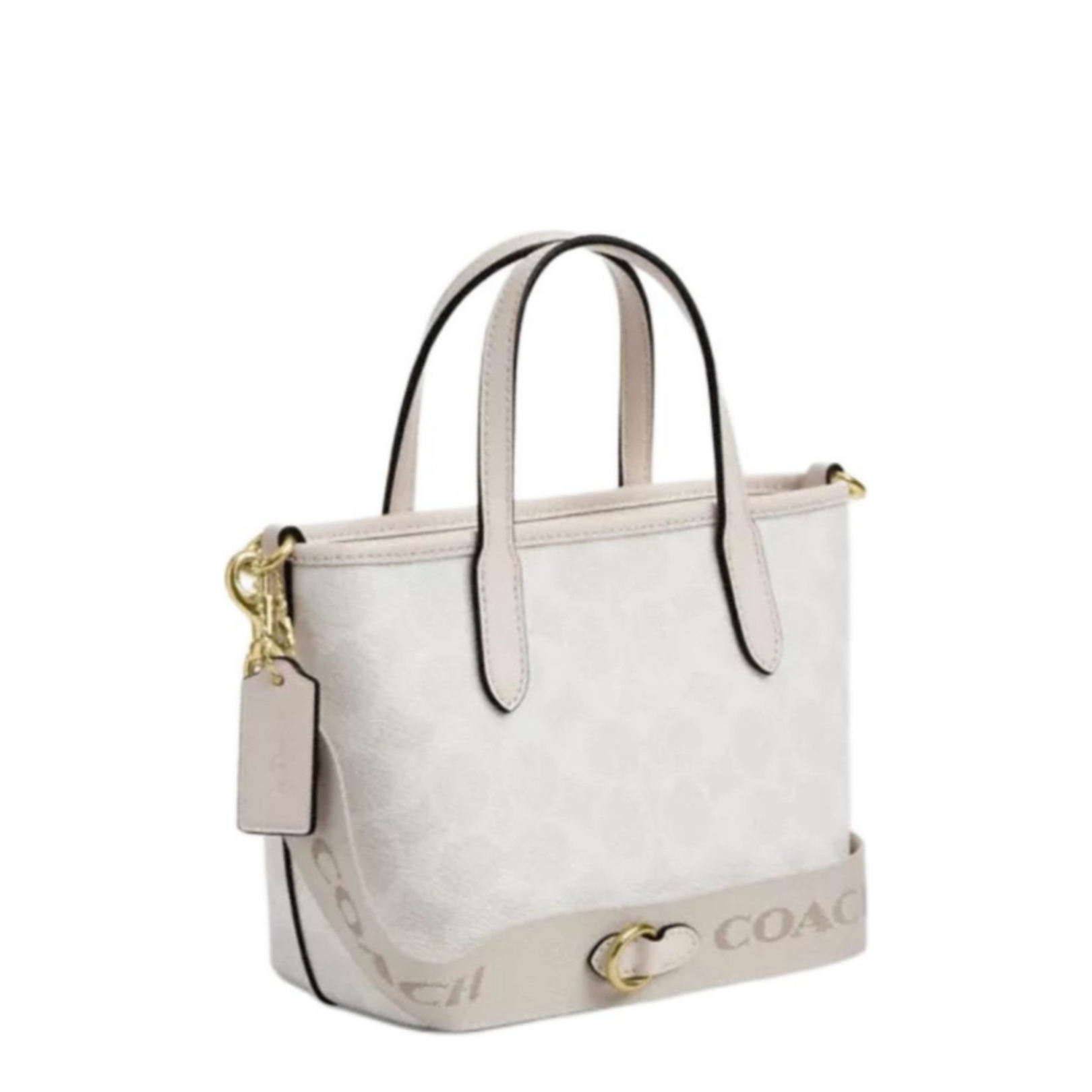 City Mini Tote Bag in Signature Canvas - Image 2