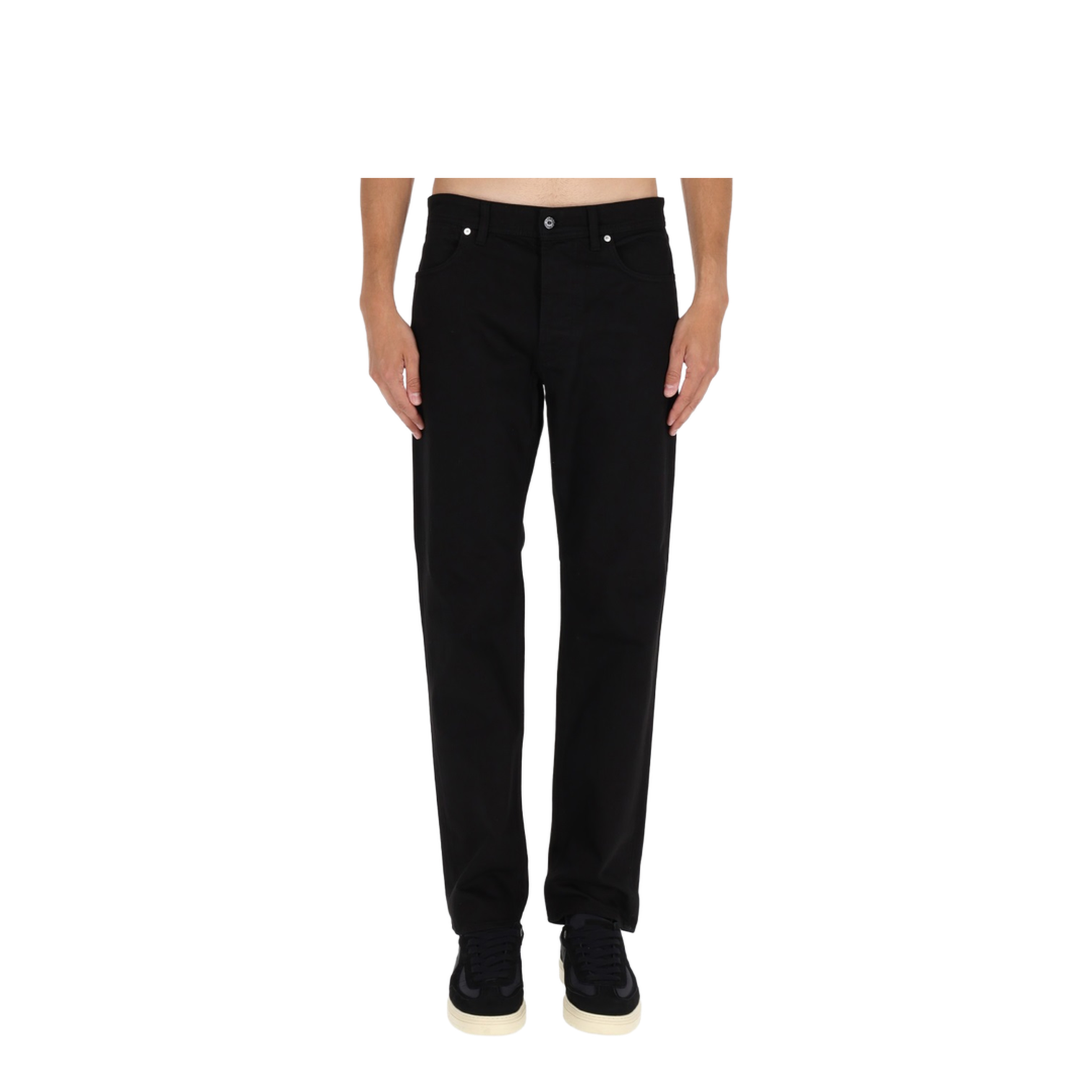 Regular Fit Denim Pants - Image 1