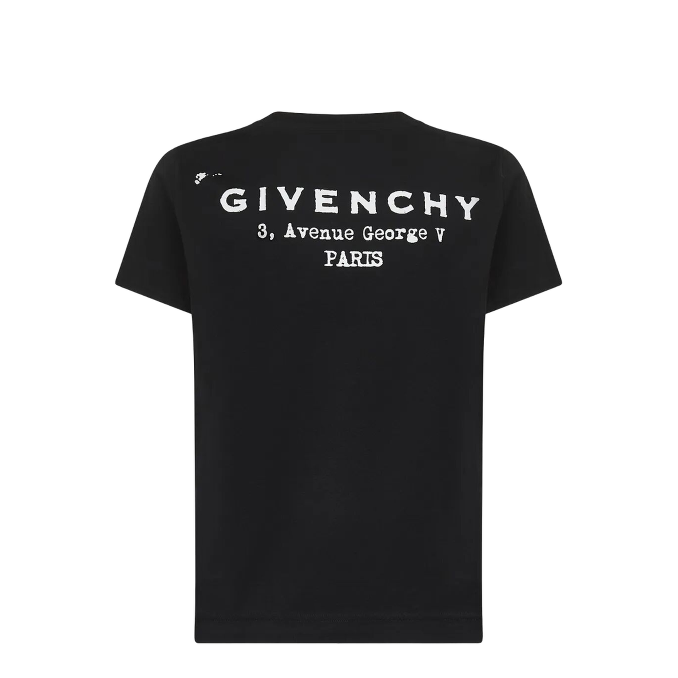 Back Print Regular Fit Cotton T-Shirt - Image 2