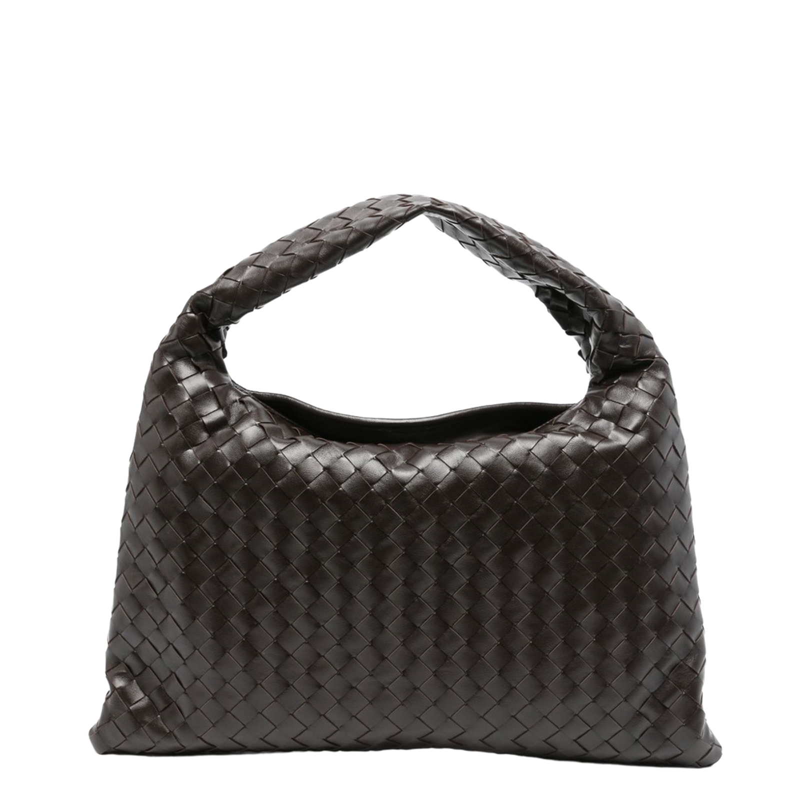 Hop Small Leather Shoulder Bags - Black - Image 1