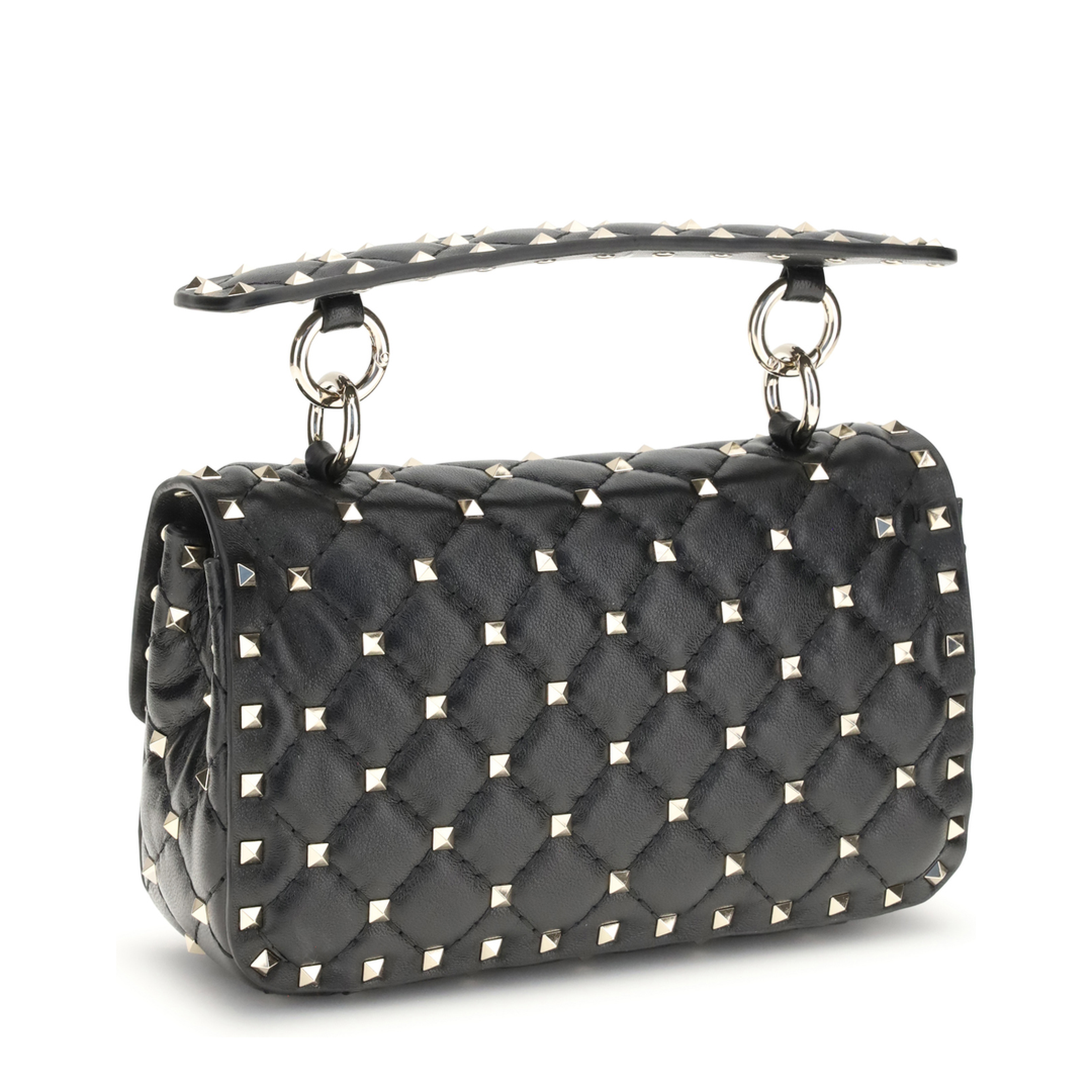 Rockstud Spike Mini Top Handle Bag - Image 3