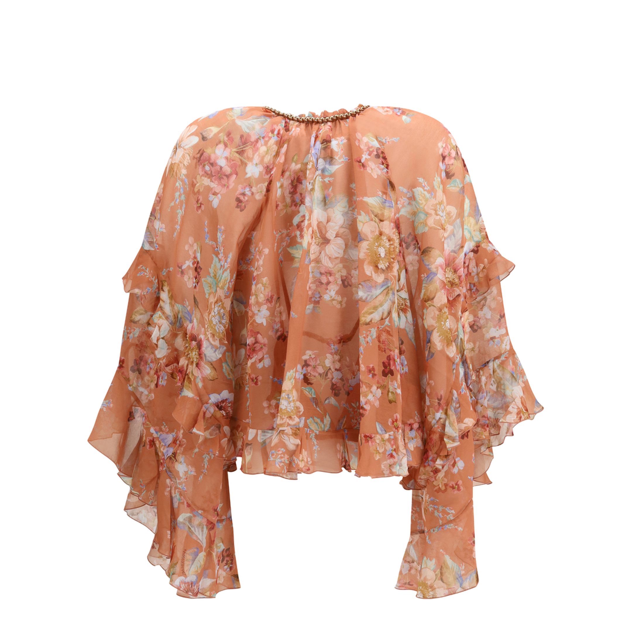 Cinnamon Awaken Ruffle Blouse - Image 2