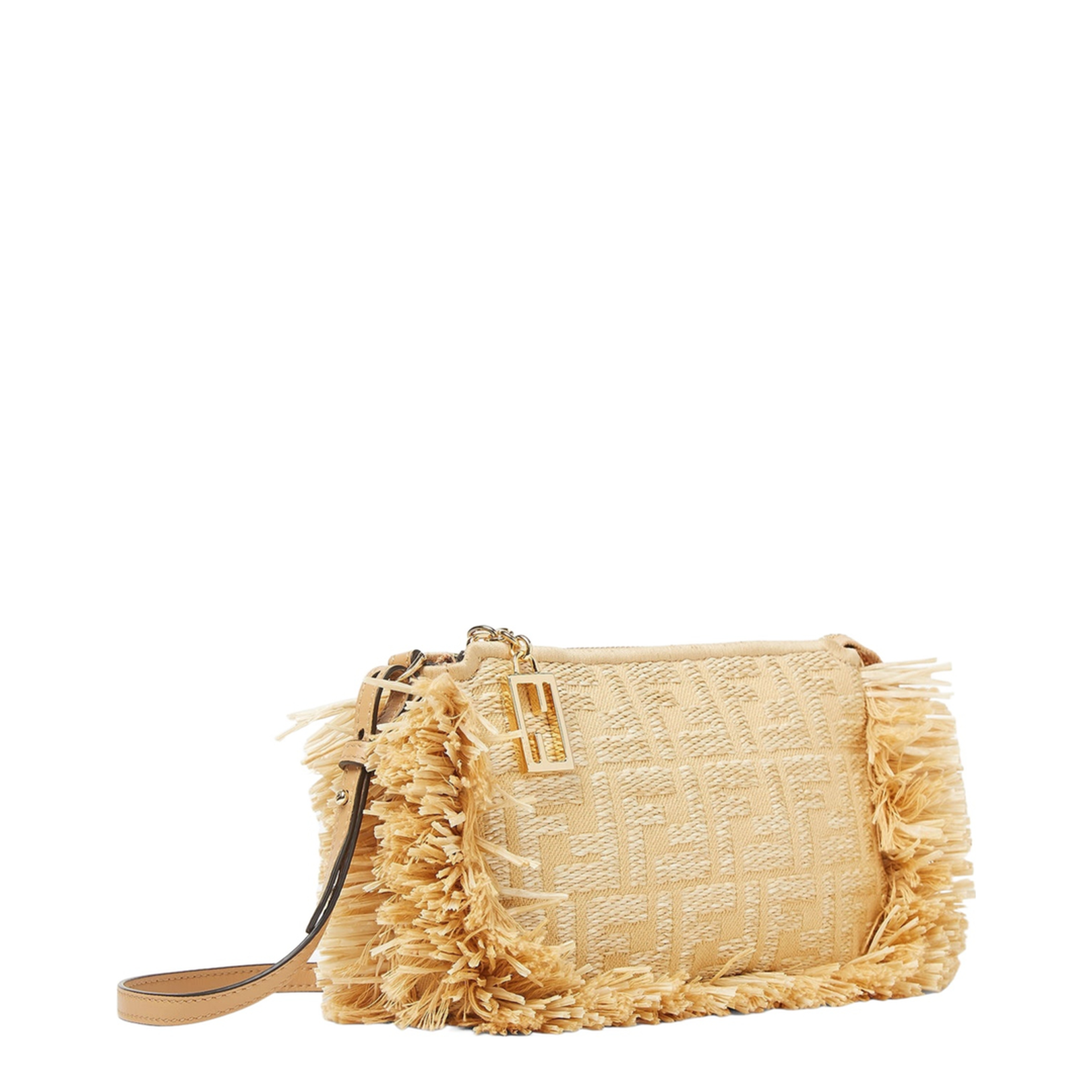 Baguette Pouch Fabric Beige - Image 3