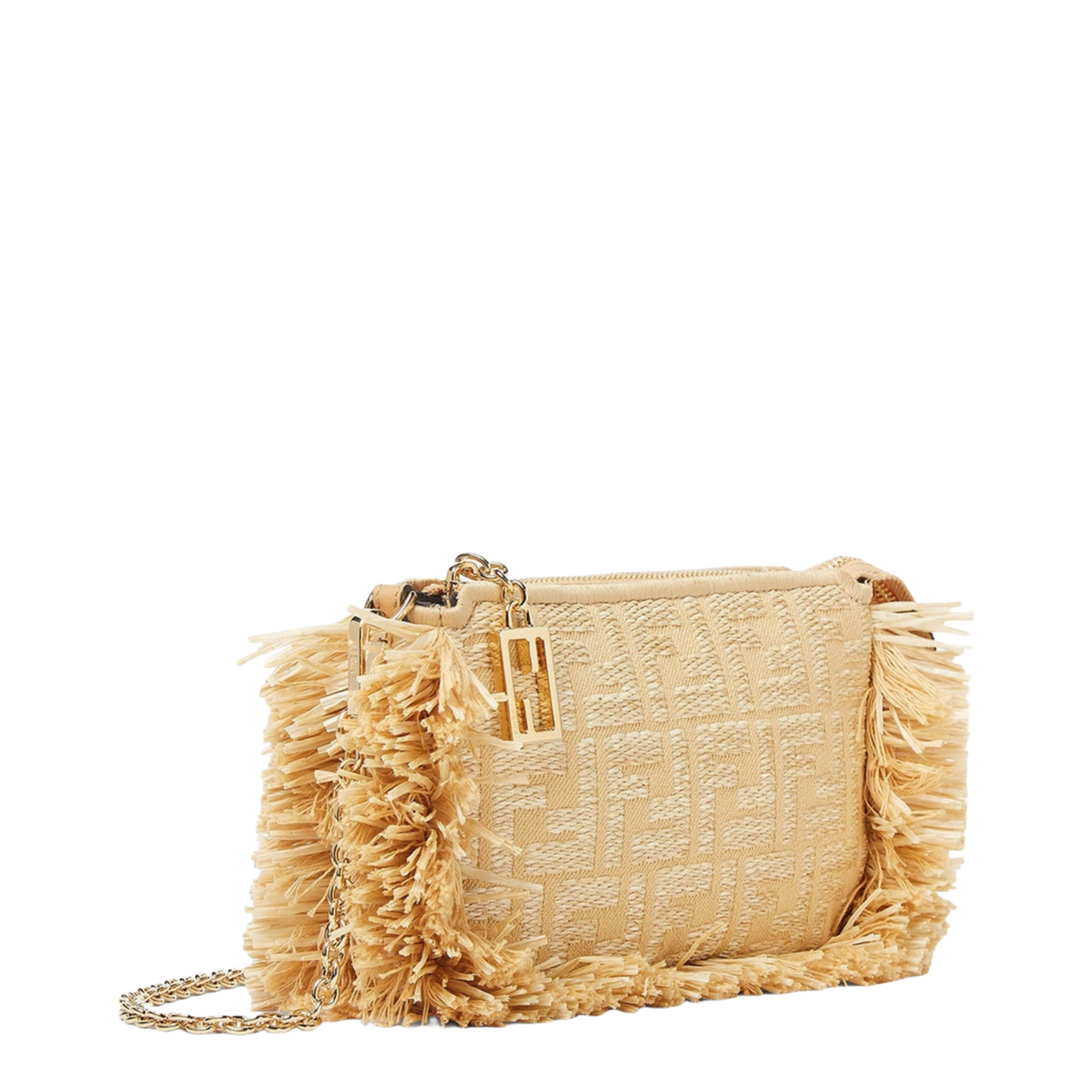 Baguette Pouch Fabric Beige - Image 2