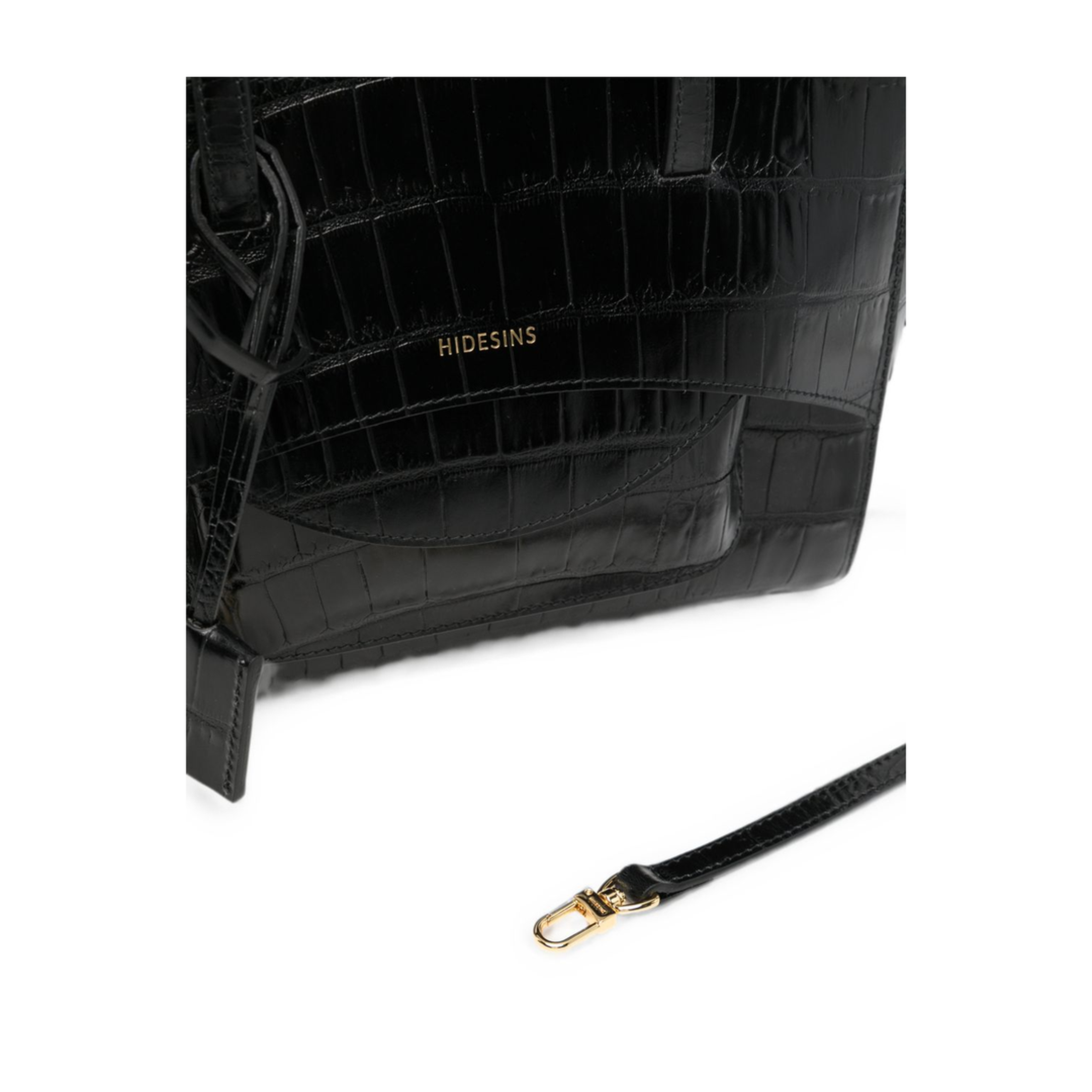 M Flap Medium Calf Leather Tote - Black - Image 2