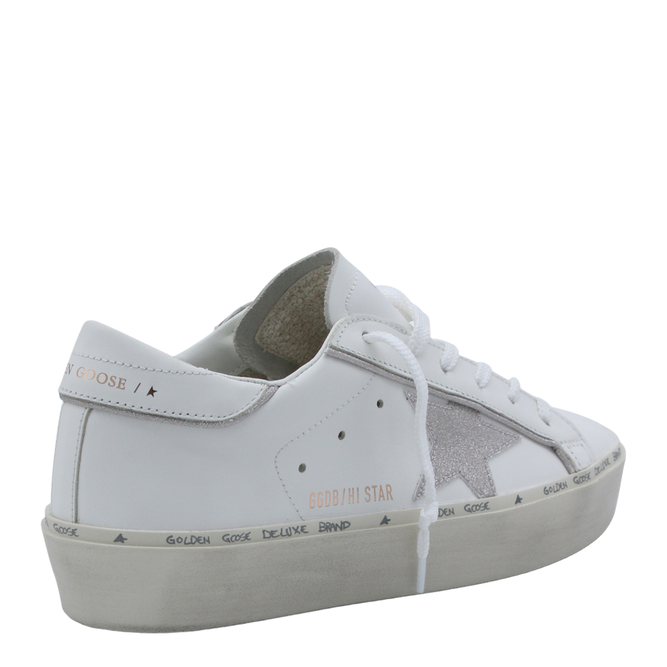 White Leather Sneakers - Image 5
