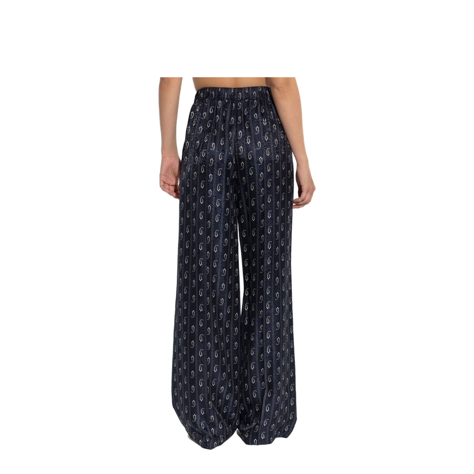 Paisley-Print Straight-Leg Trousers - Image 3