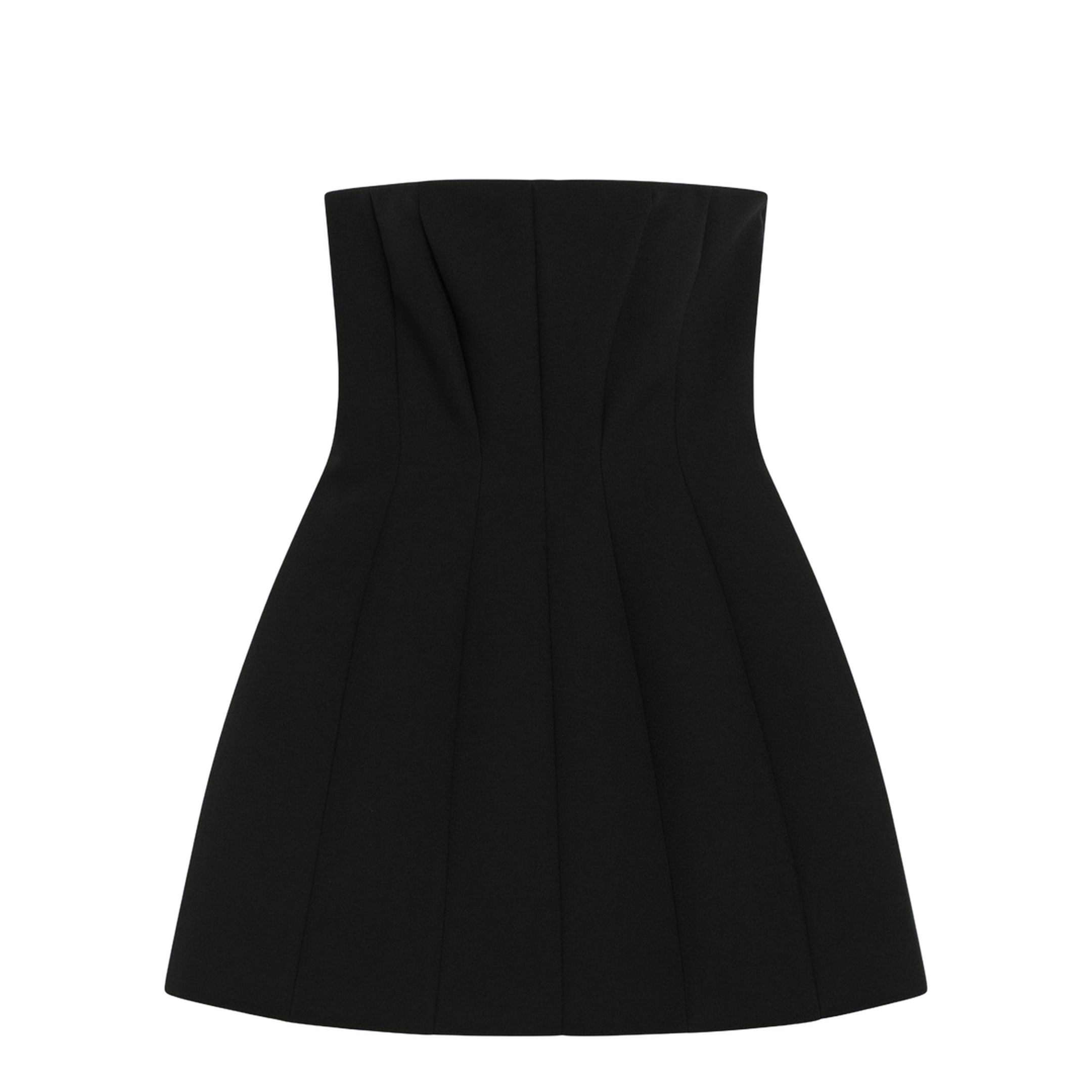 Black Bustier Dress - Image 1