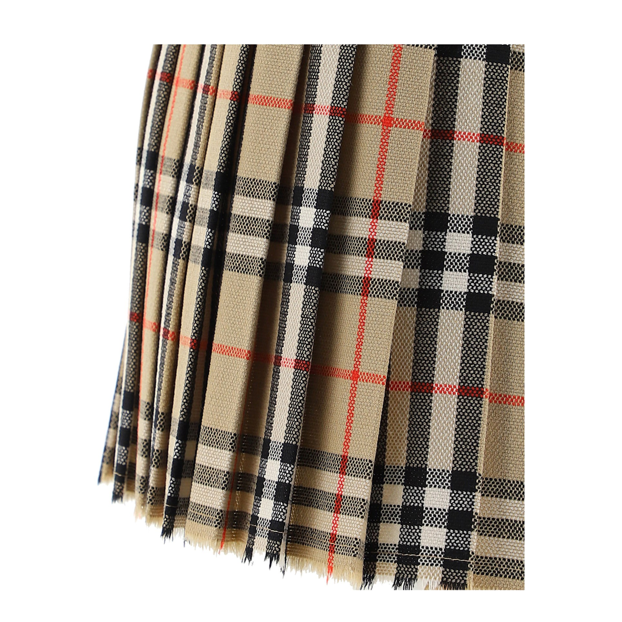 Vintage Check Patterned Skirt - Image 3
