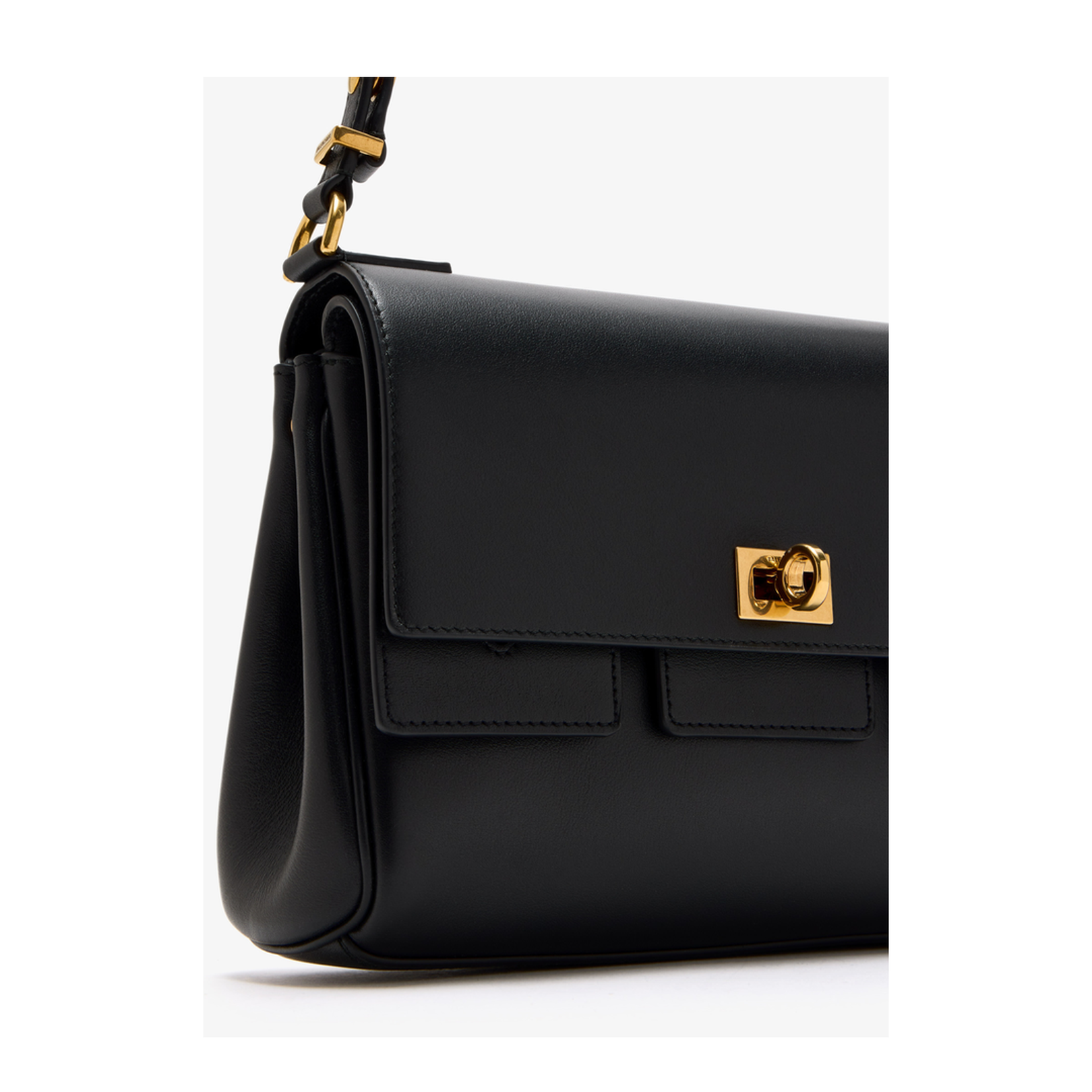 Bel Air Flap Bag Xs in Black - Image 3