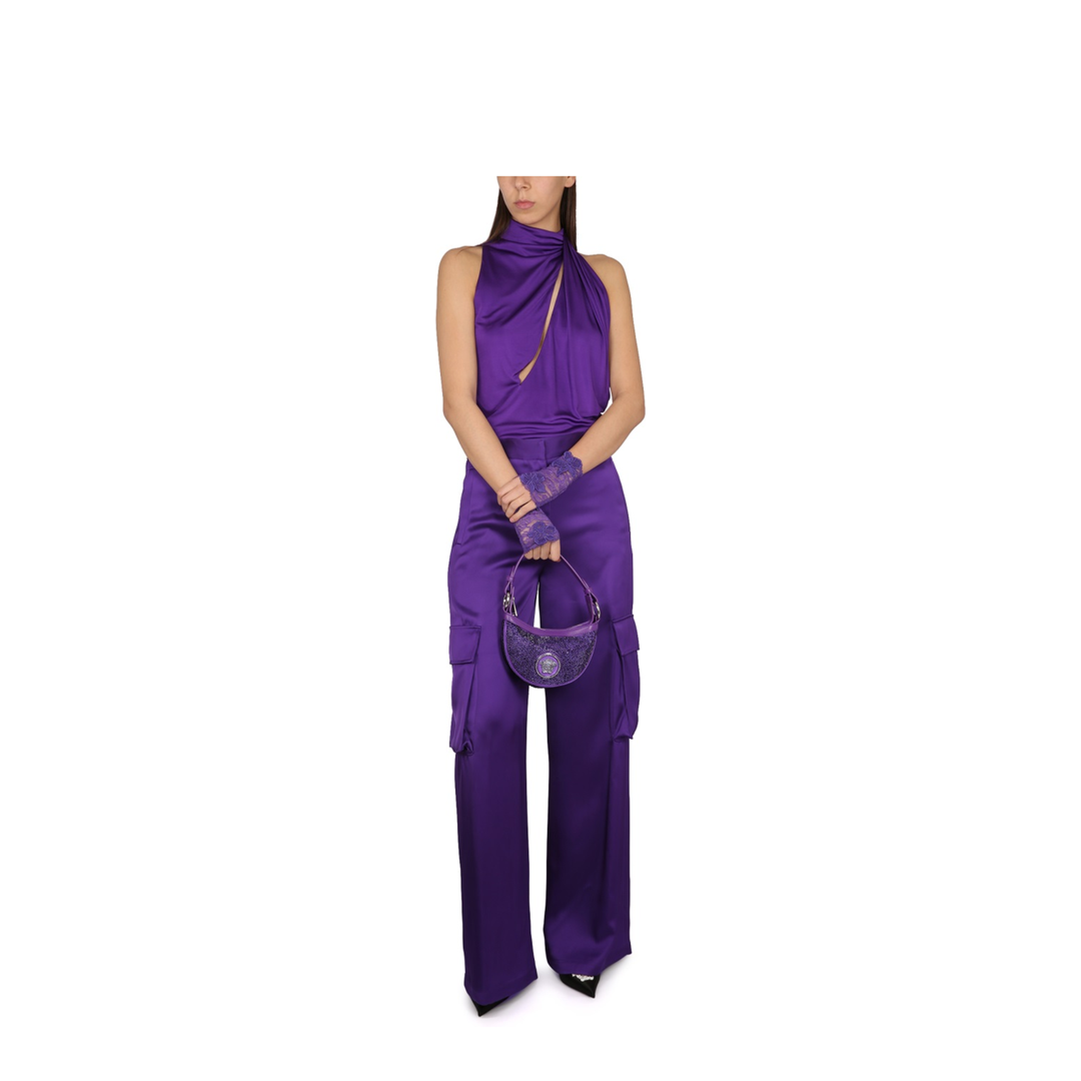 Cargo Pants Purple - Image 2