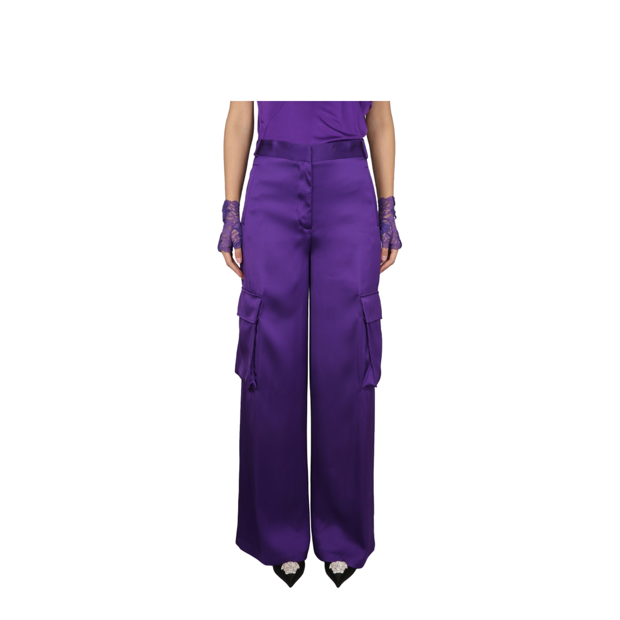 Cargo Pants Purple - Image 1