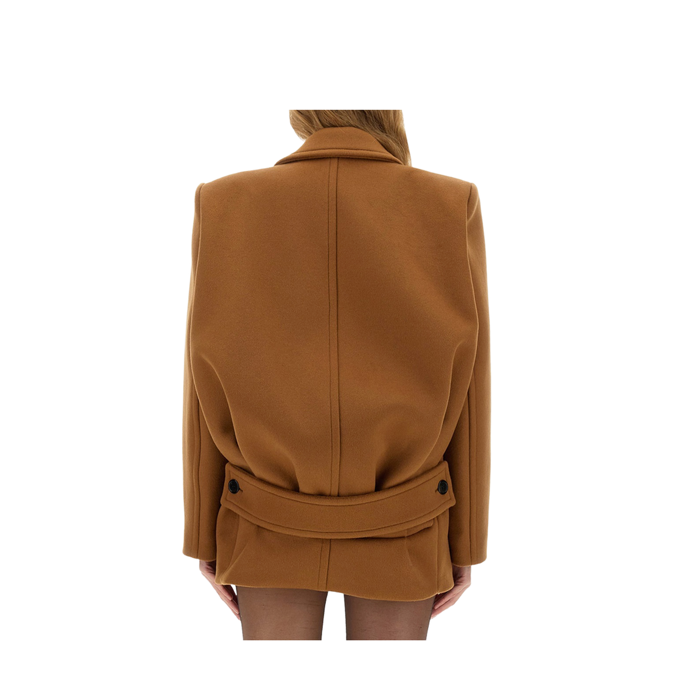 Short Wool Coat - Image 4