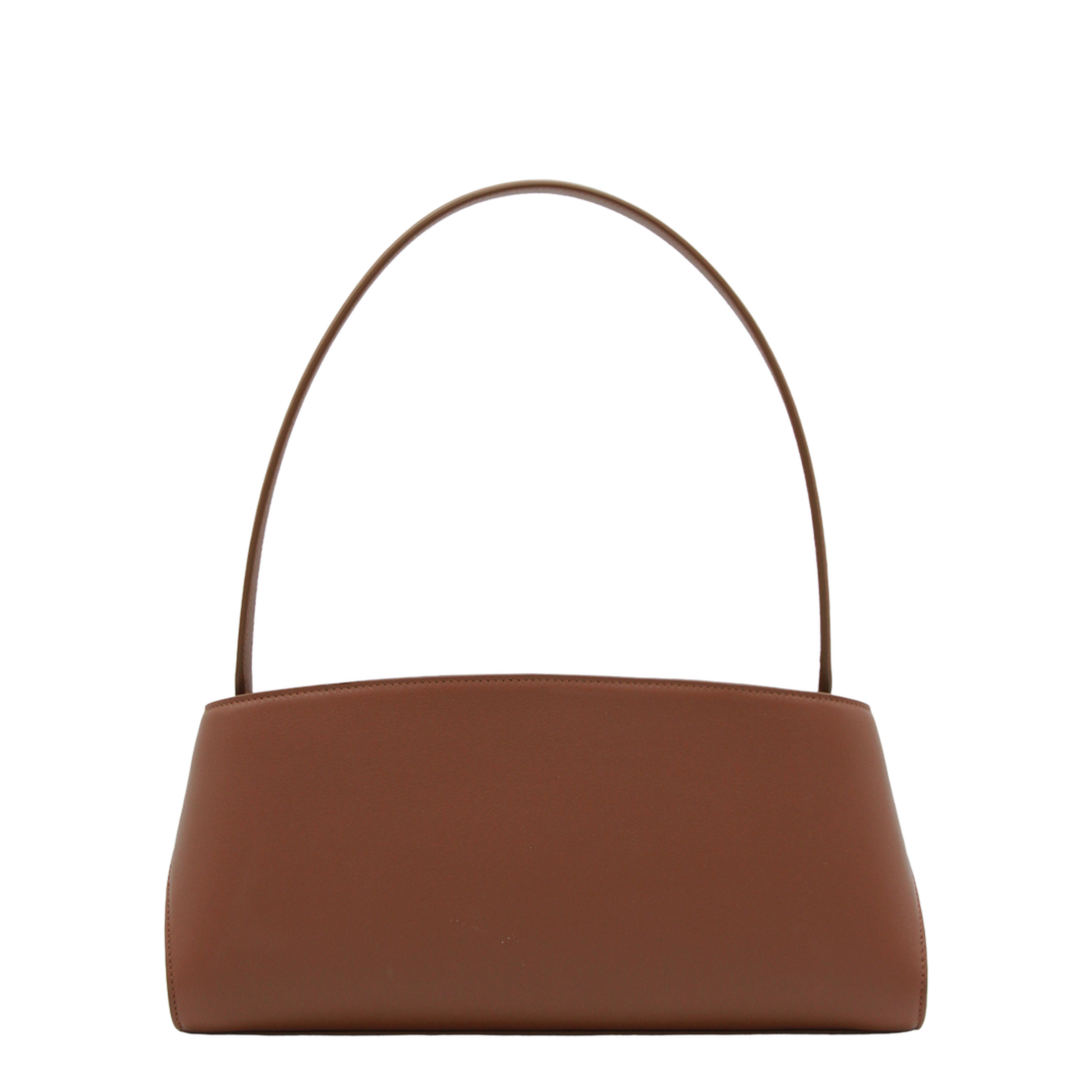 Hug Calfskin Shoulder Bag - Black - Image 6