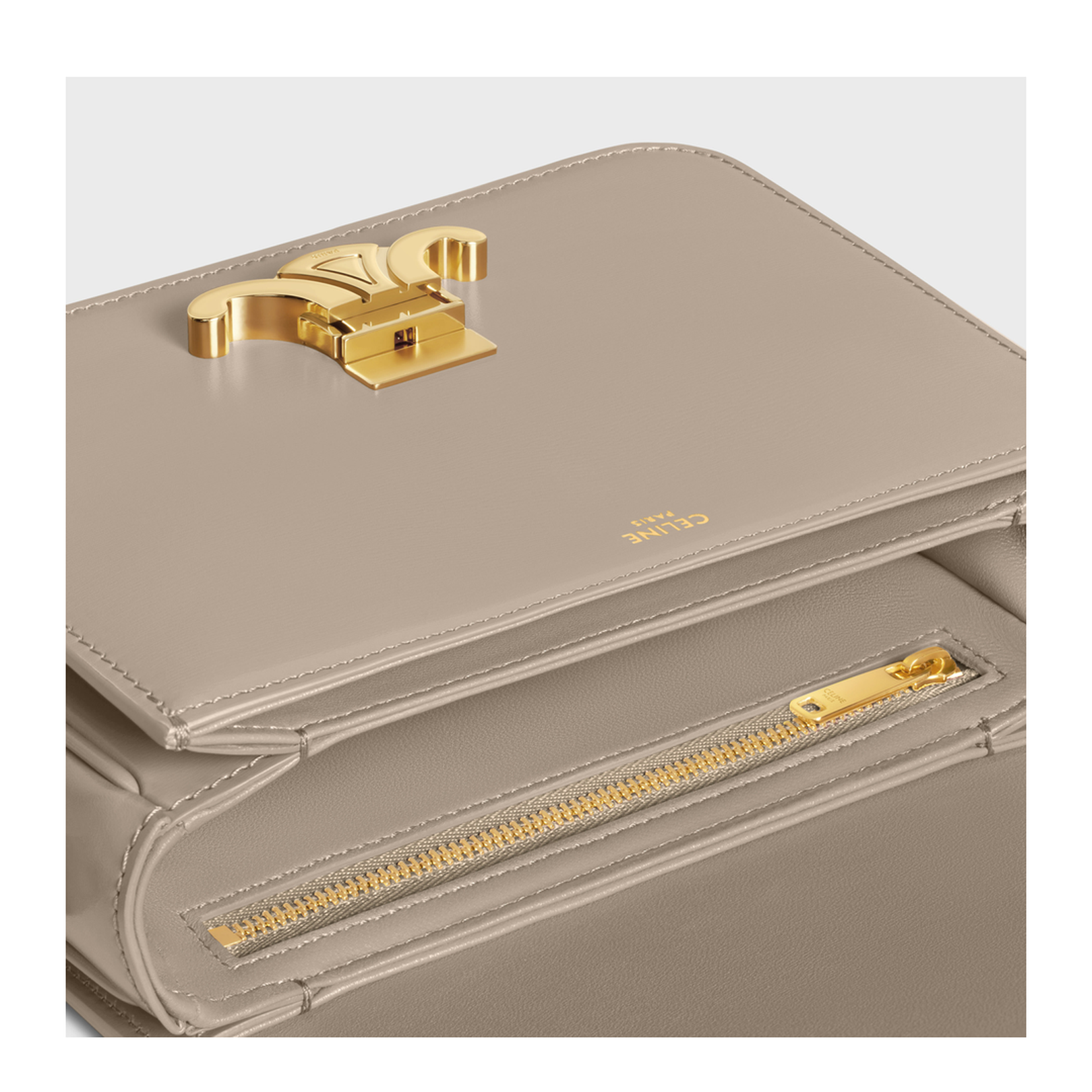 Teen Triomphe Bag in Shiny Calfskin - Image 4