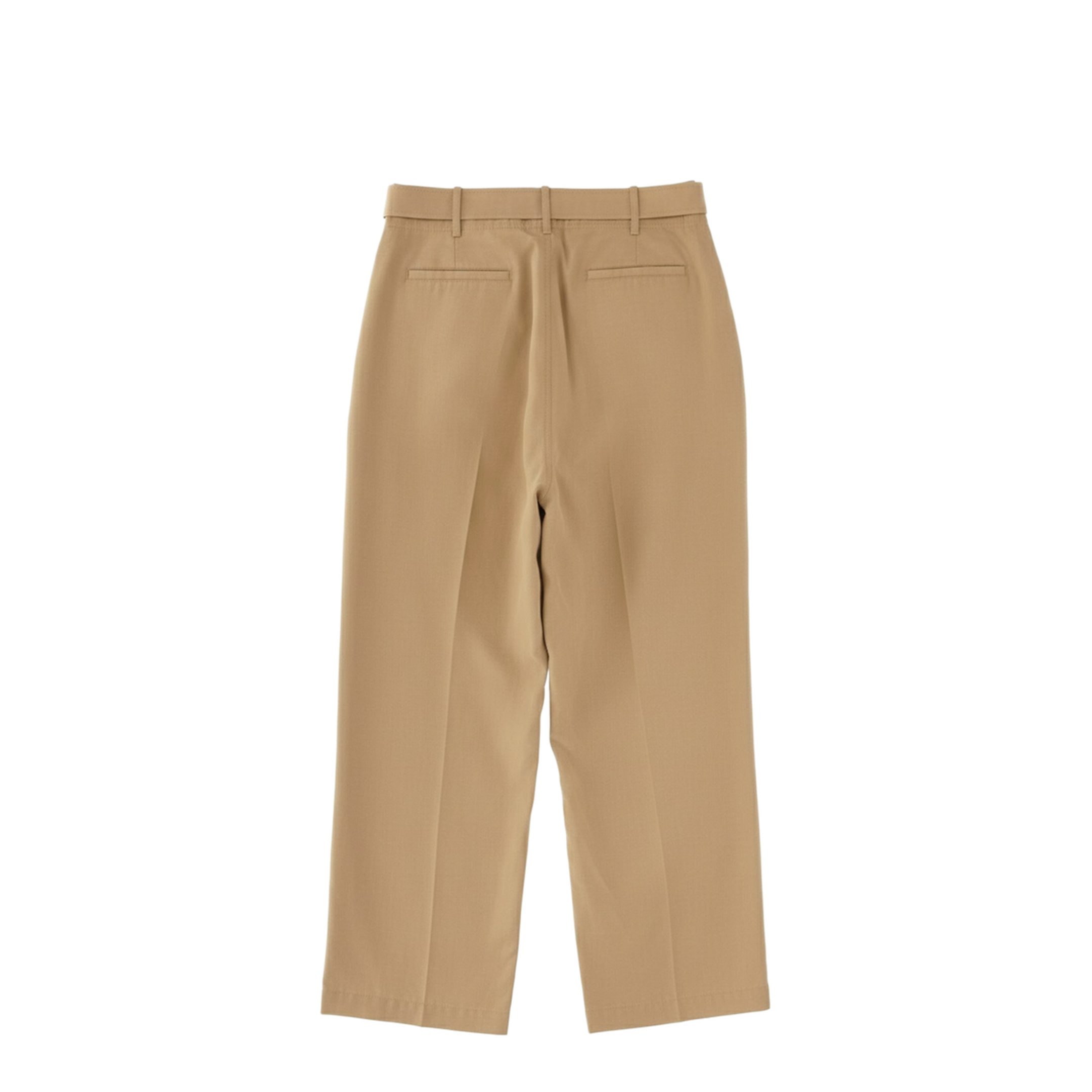 Belted Pleated Trousers - Image 2