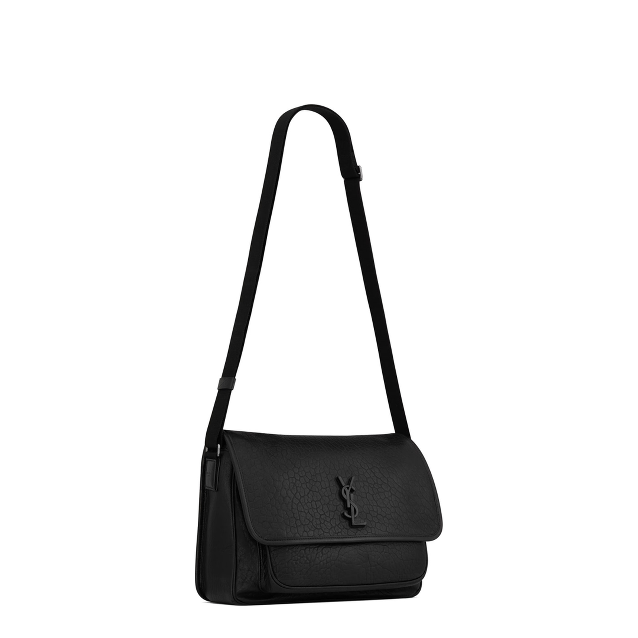 Niki Messenger In Grained Leather - Image 2