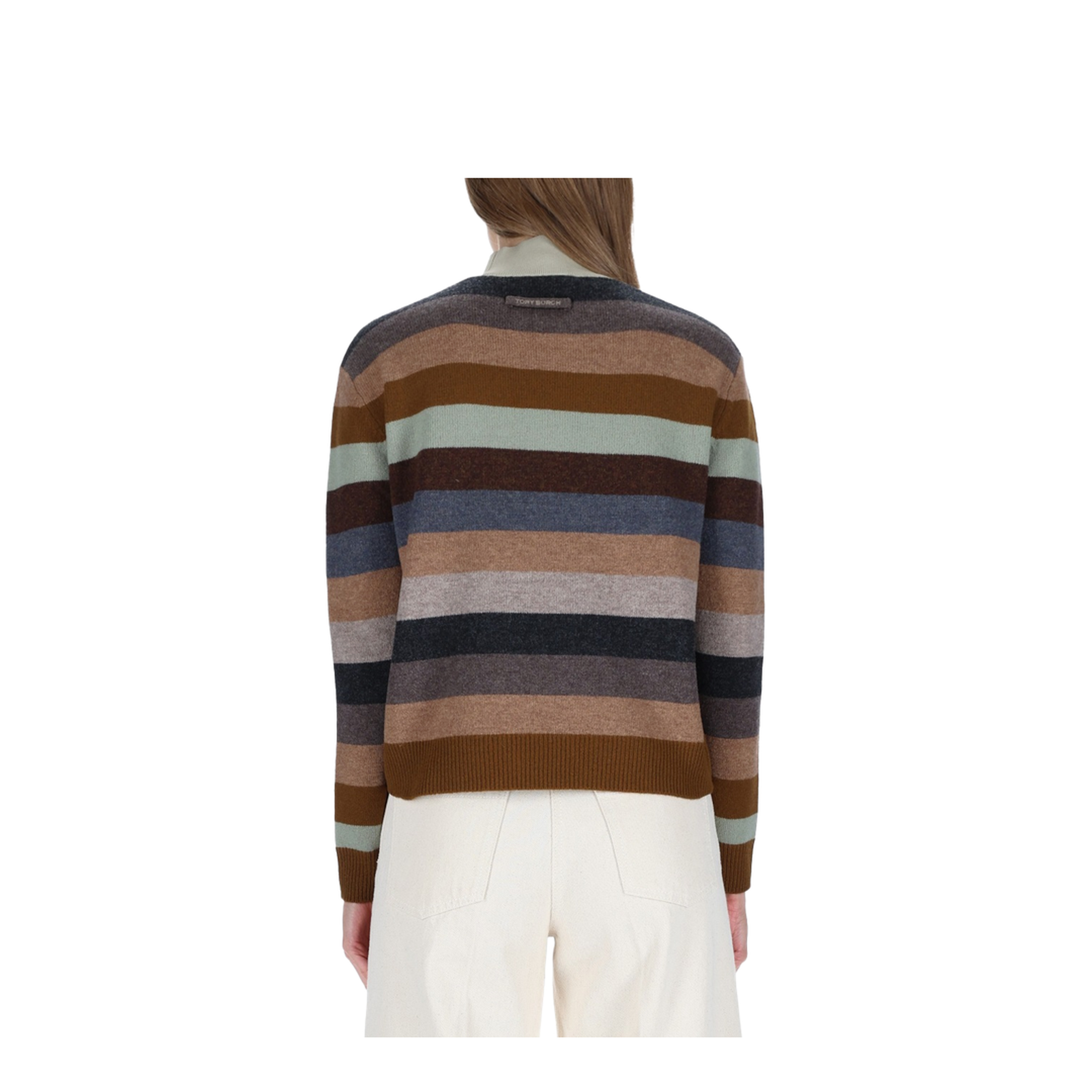 Striped Wool Jumper - Image 3