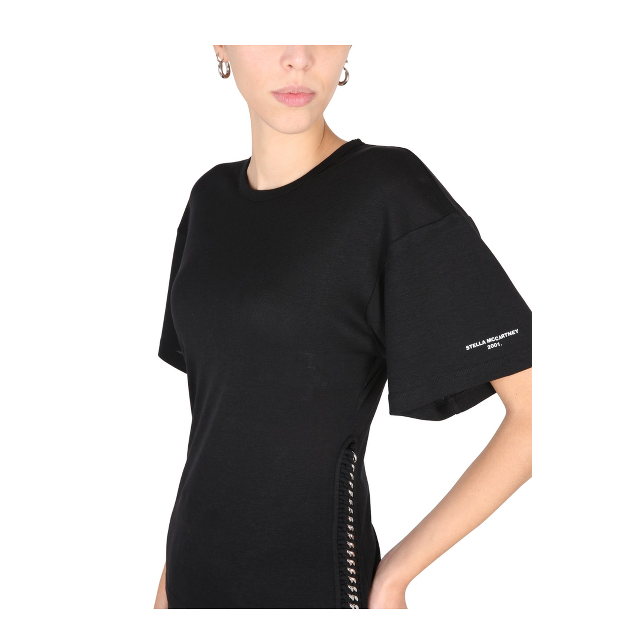 T-Shirt with Chain Detail - Image 4