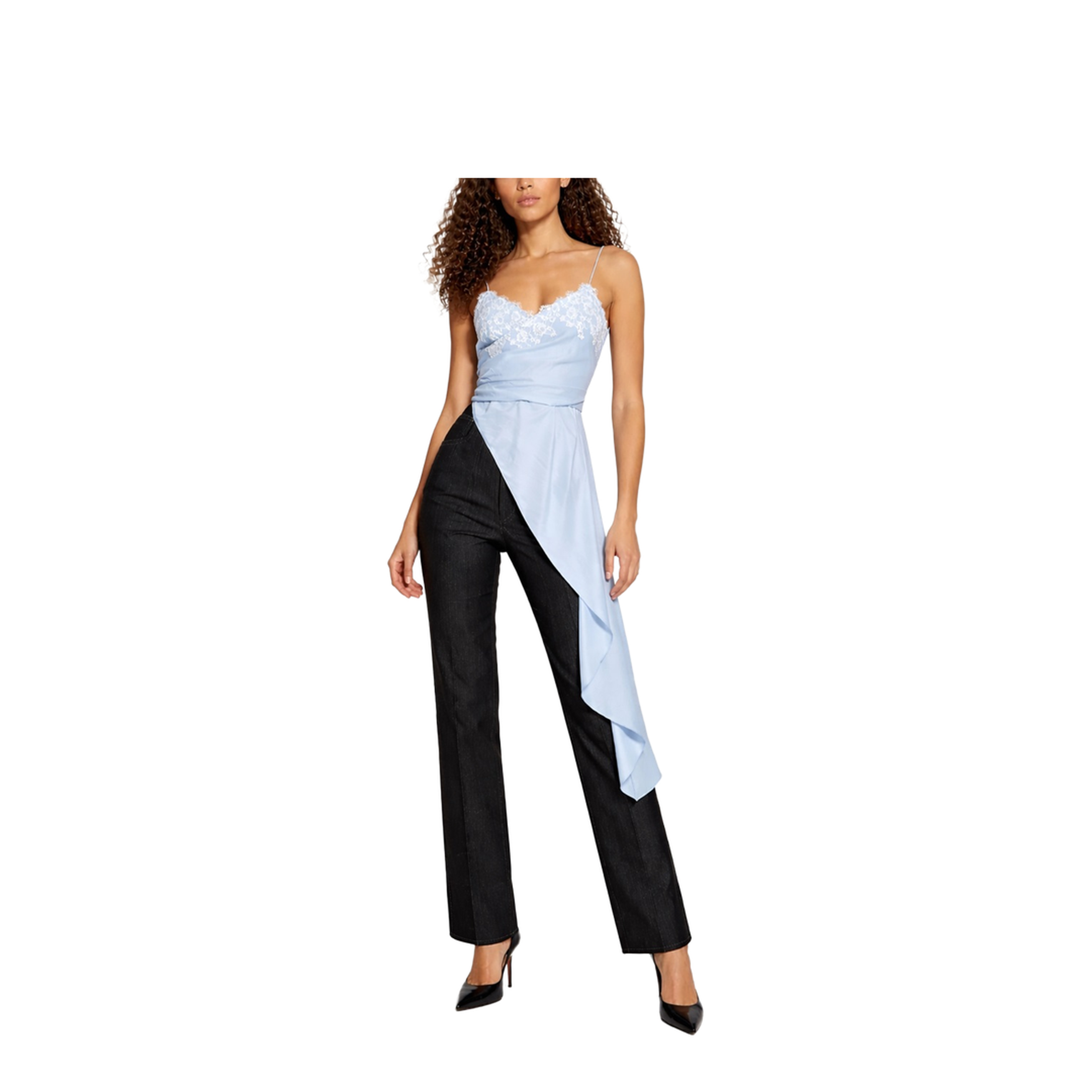 Asymmetrical Blouse - Image 2