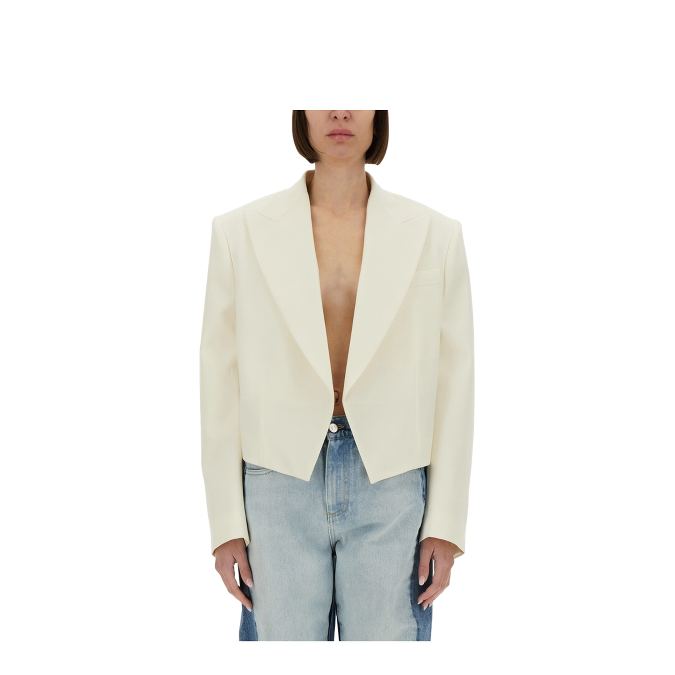 Cropped Blazer - Image 1