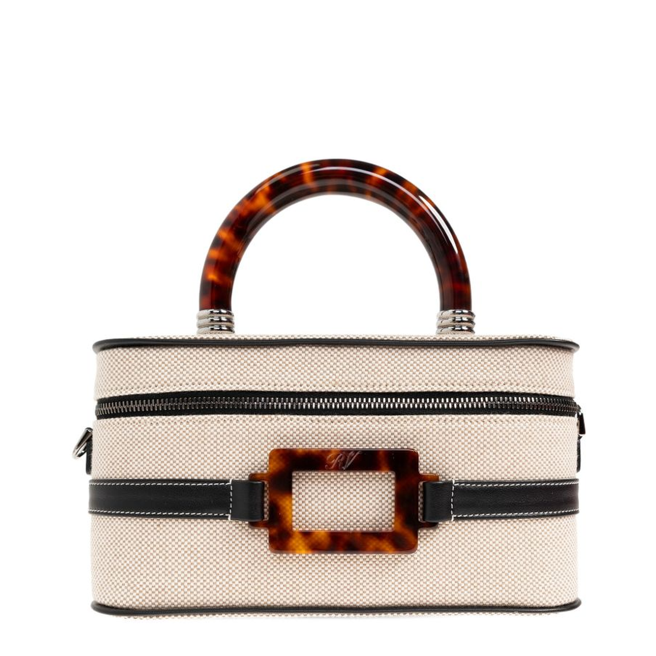 Vanity Belle Vivier Mini Bag Canvas - Image 1