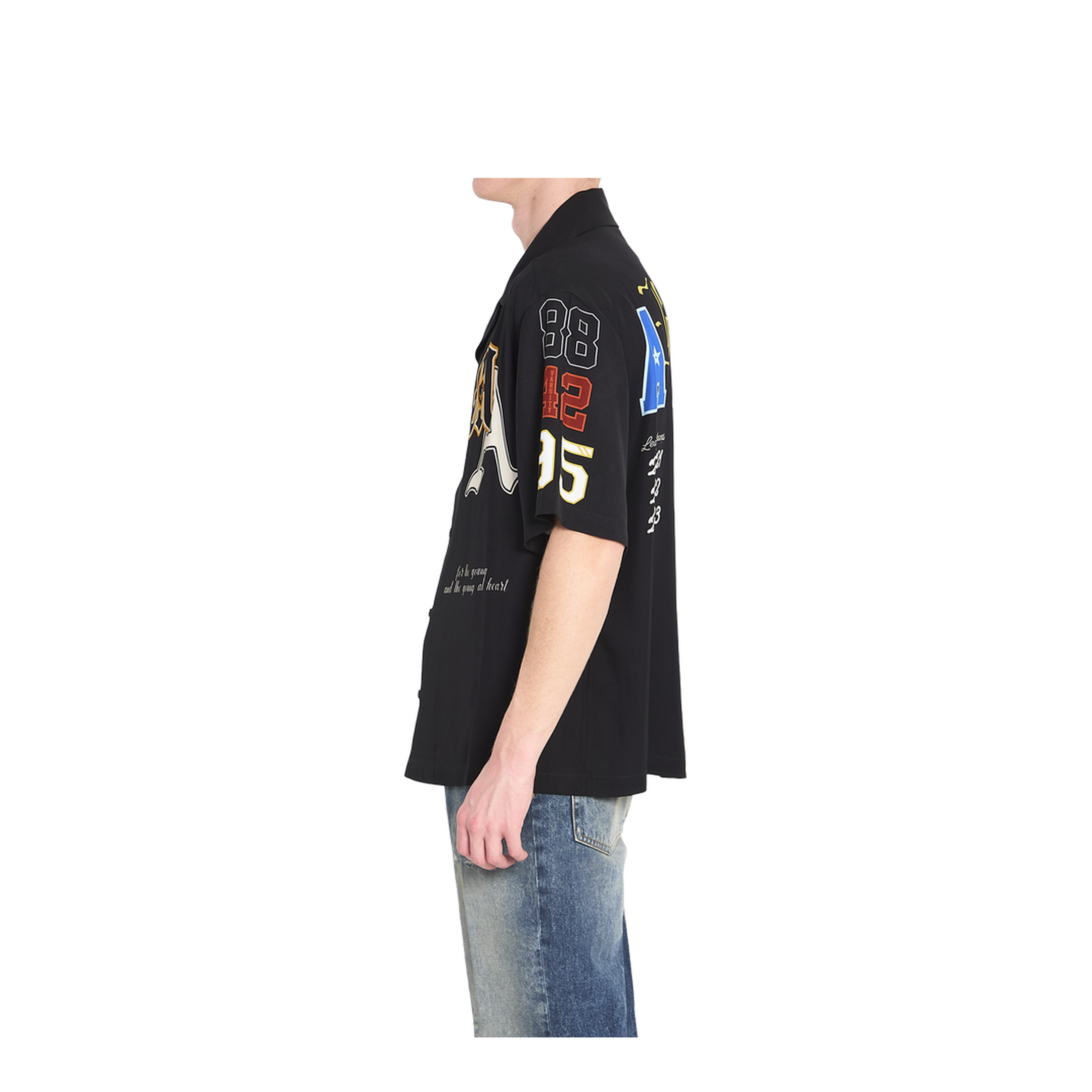 Varsity Patch Oversized Shirt - Image 3