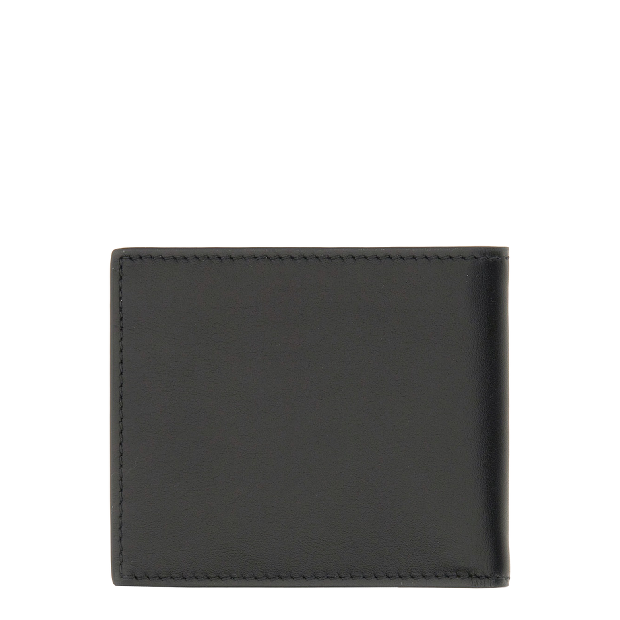 Bi-Fold Wallet in Black Soft Leather - Image 3